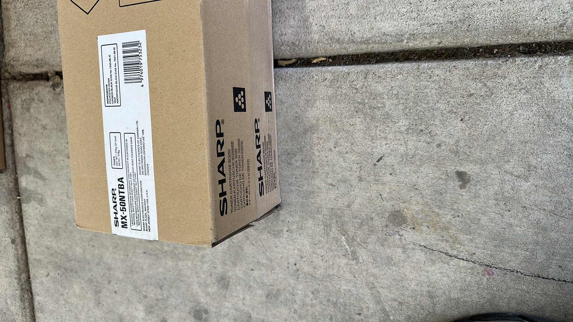 Photo 1 of 2- NIB SHARP MX50NTBA LASER TONER CARTRIDGES