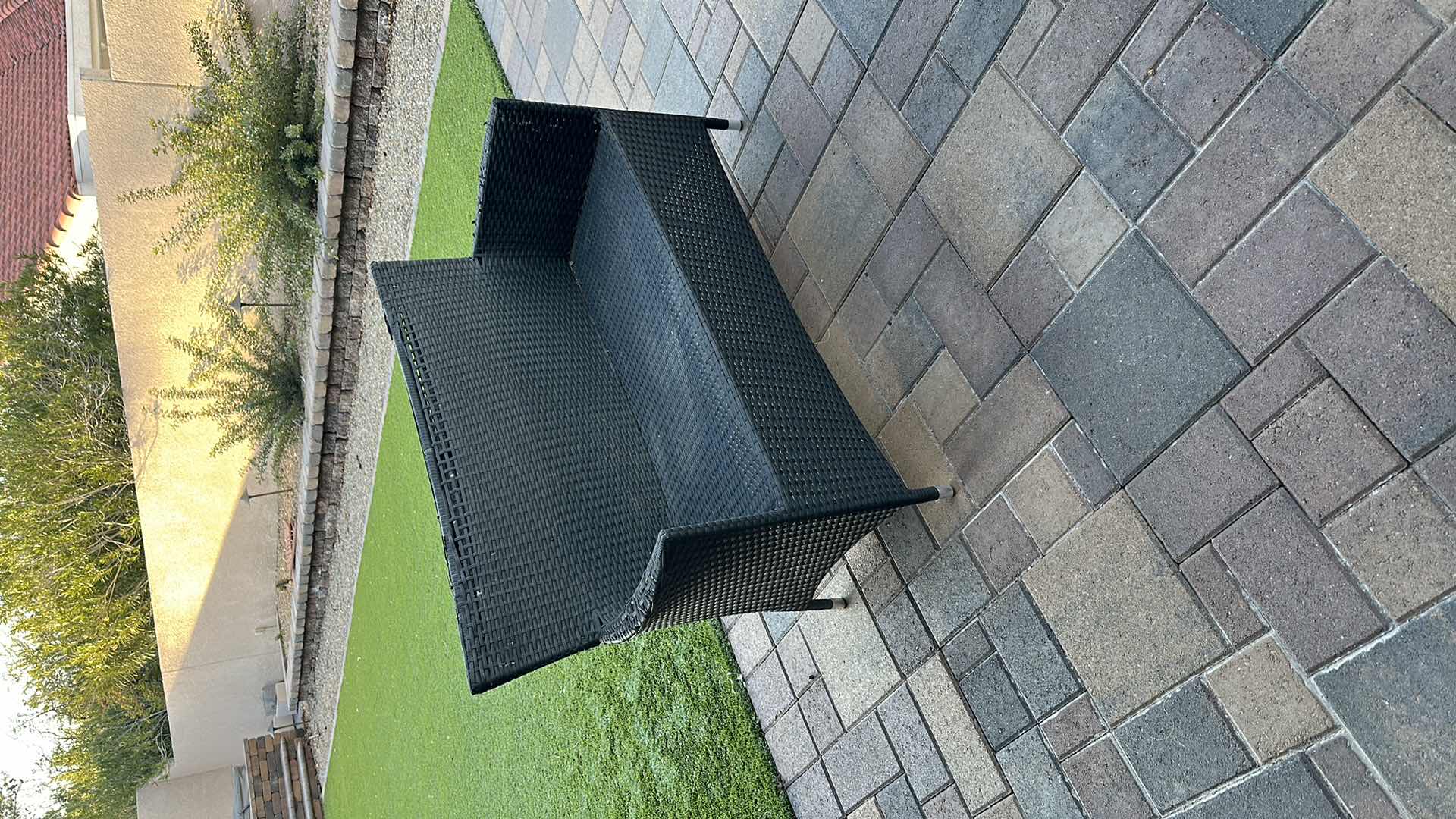 Photo 1 of 4PCS-WOVEN WICKER PATIO FURNITURE