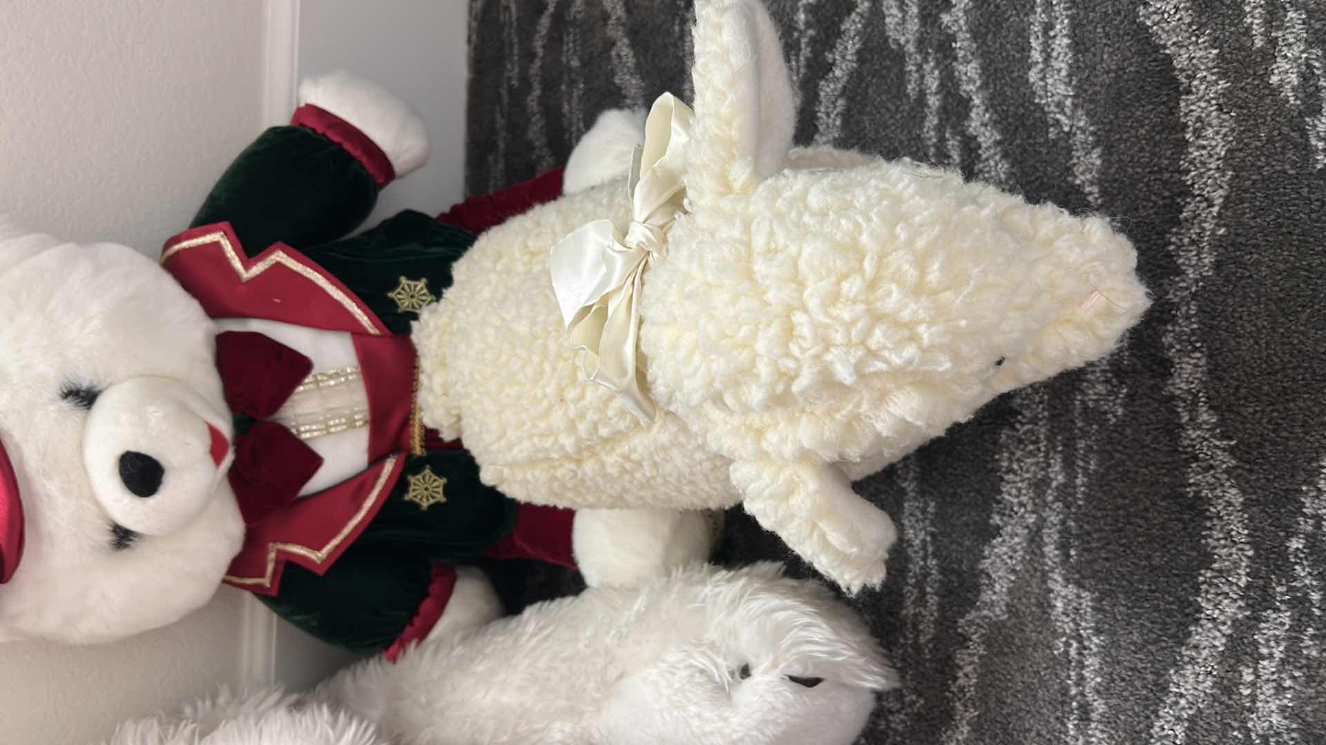 Photo 1 of 5- PLUSHIES BEAR LAMB