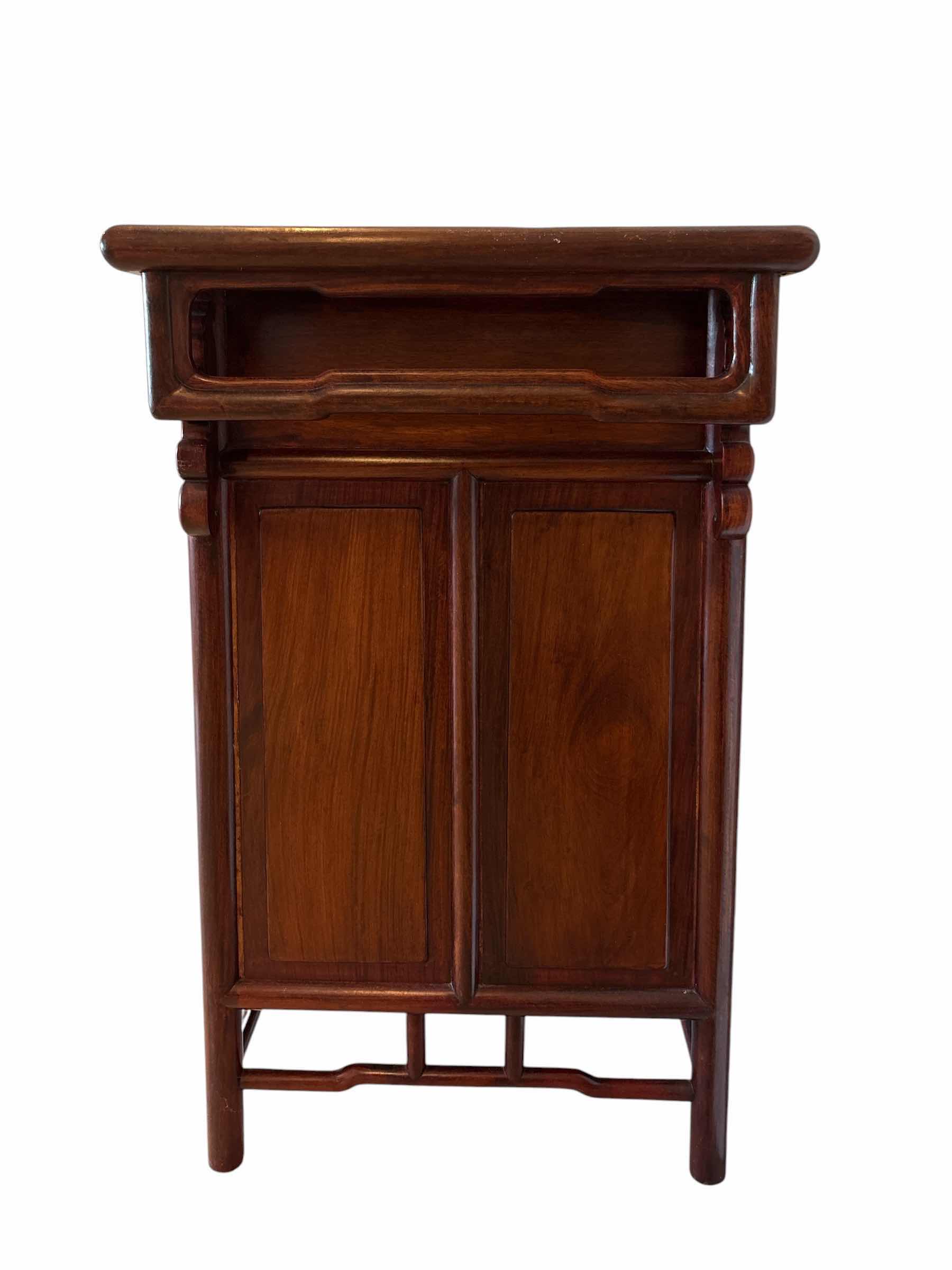 Photo 1 of VINTAGE CHINESE CARVING CONSOLE TABLE 38”X18”H32.5”