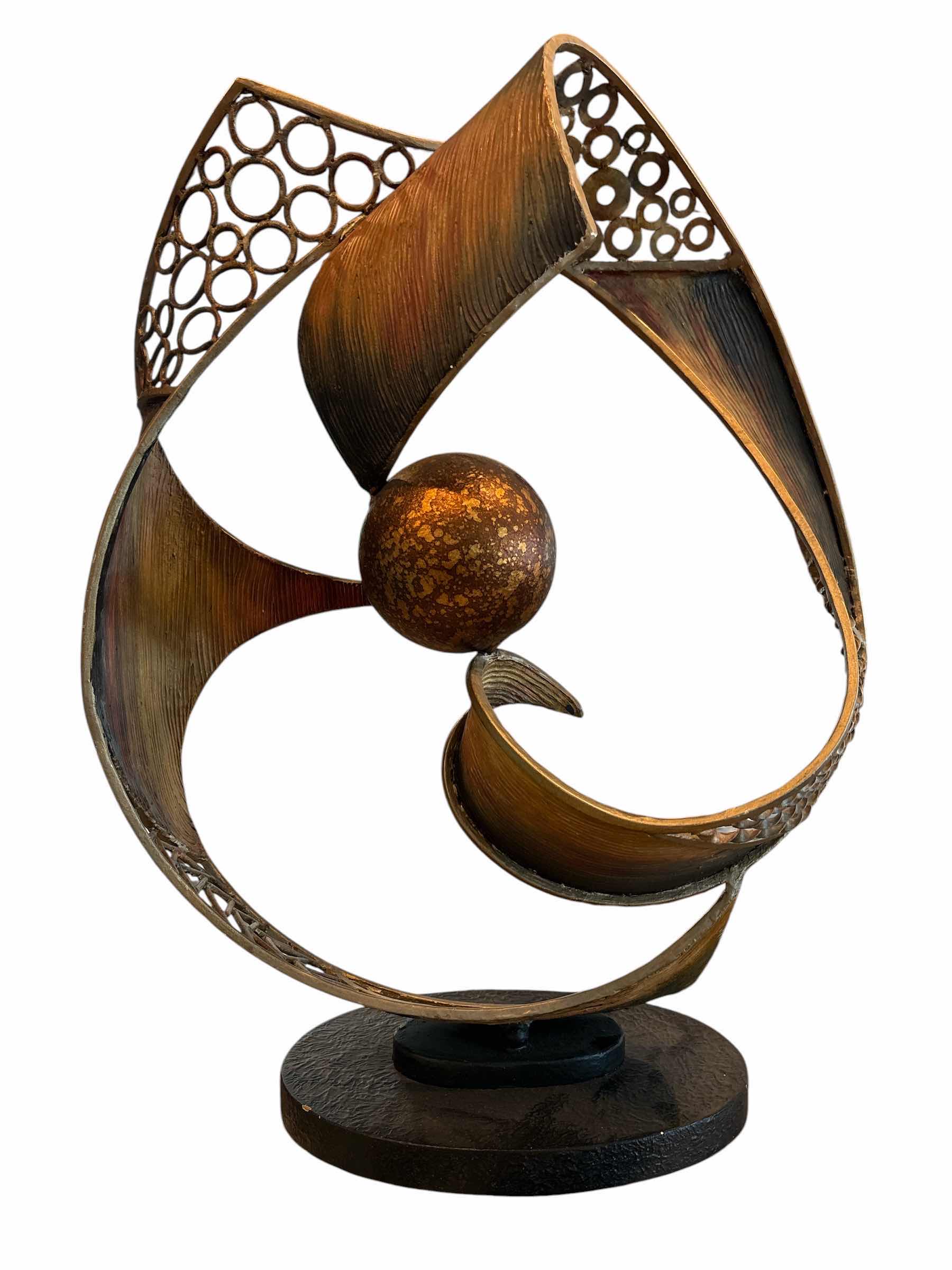 Photo 1 of ARTMAX MODERN CELESTIAN TABLE SCULPTURE H23”
