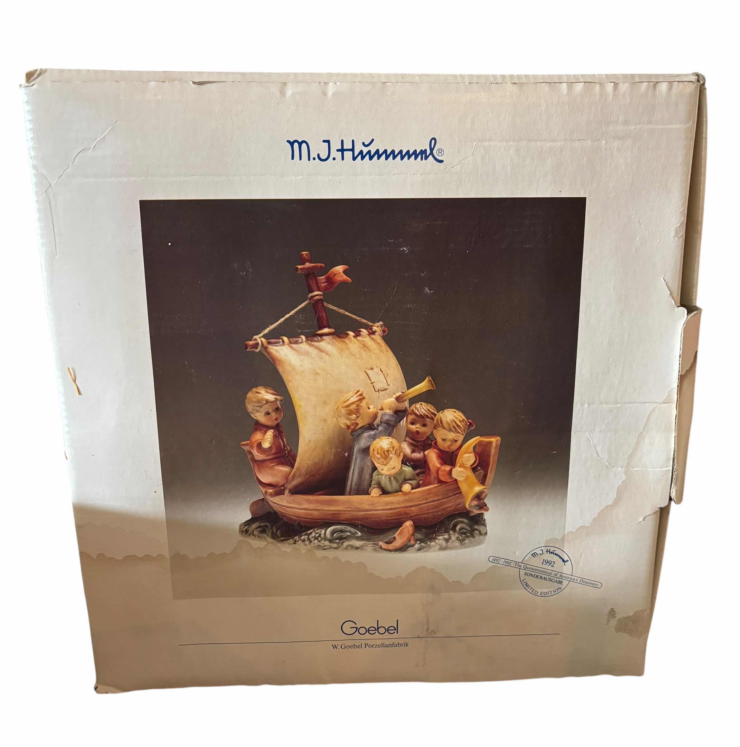 Photo 1 of HUMMEL “LAND IN SIGHT” FIGURINE 9”H