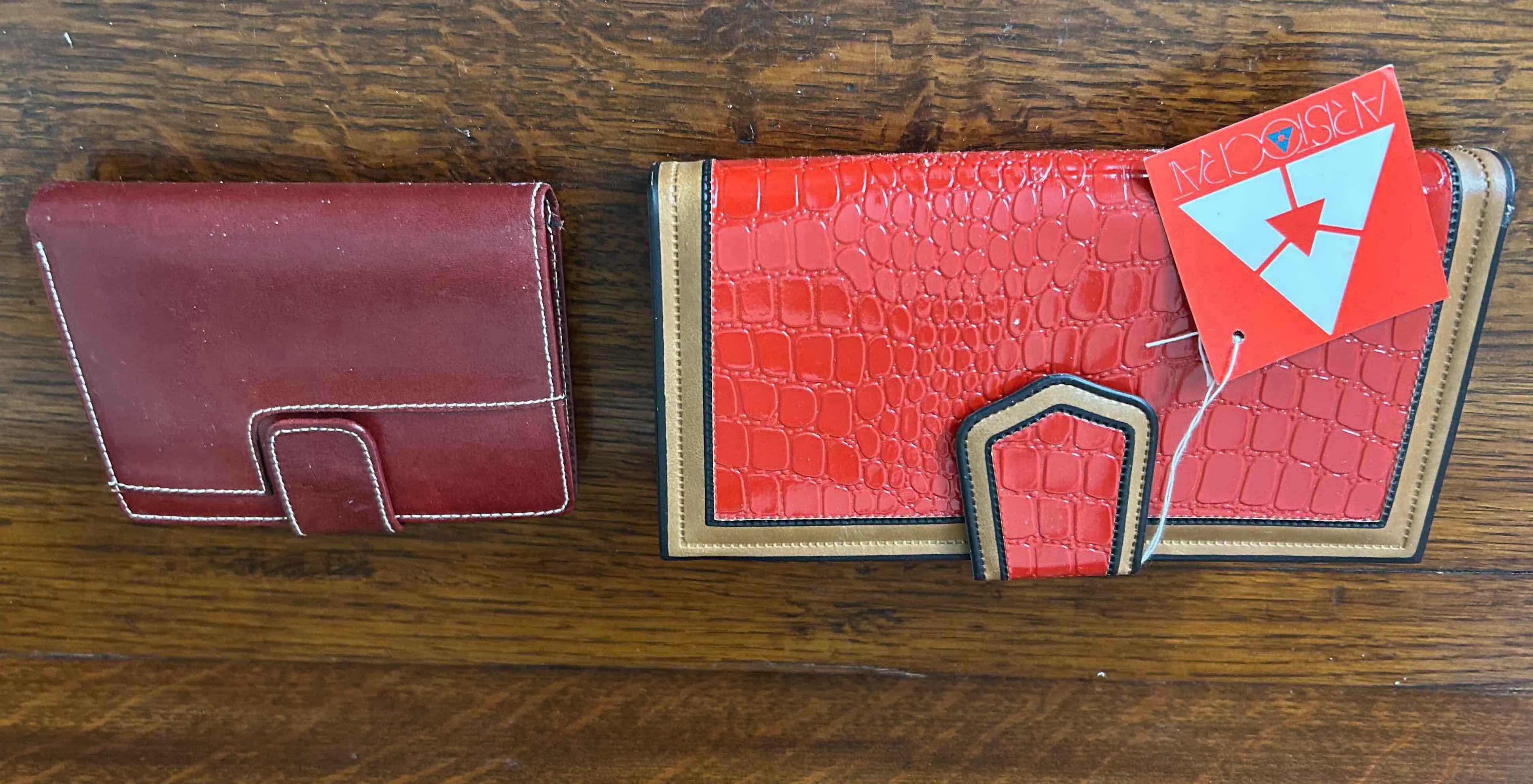 Photo 1 of 2 -RED WALLETS
