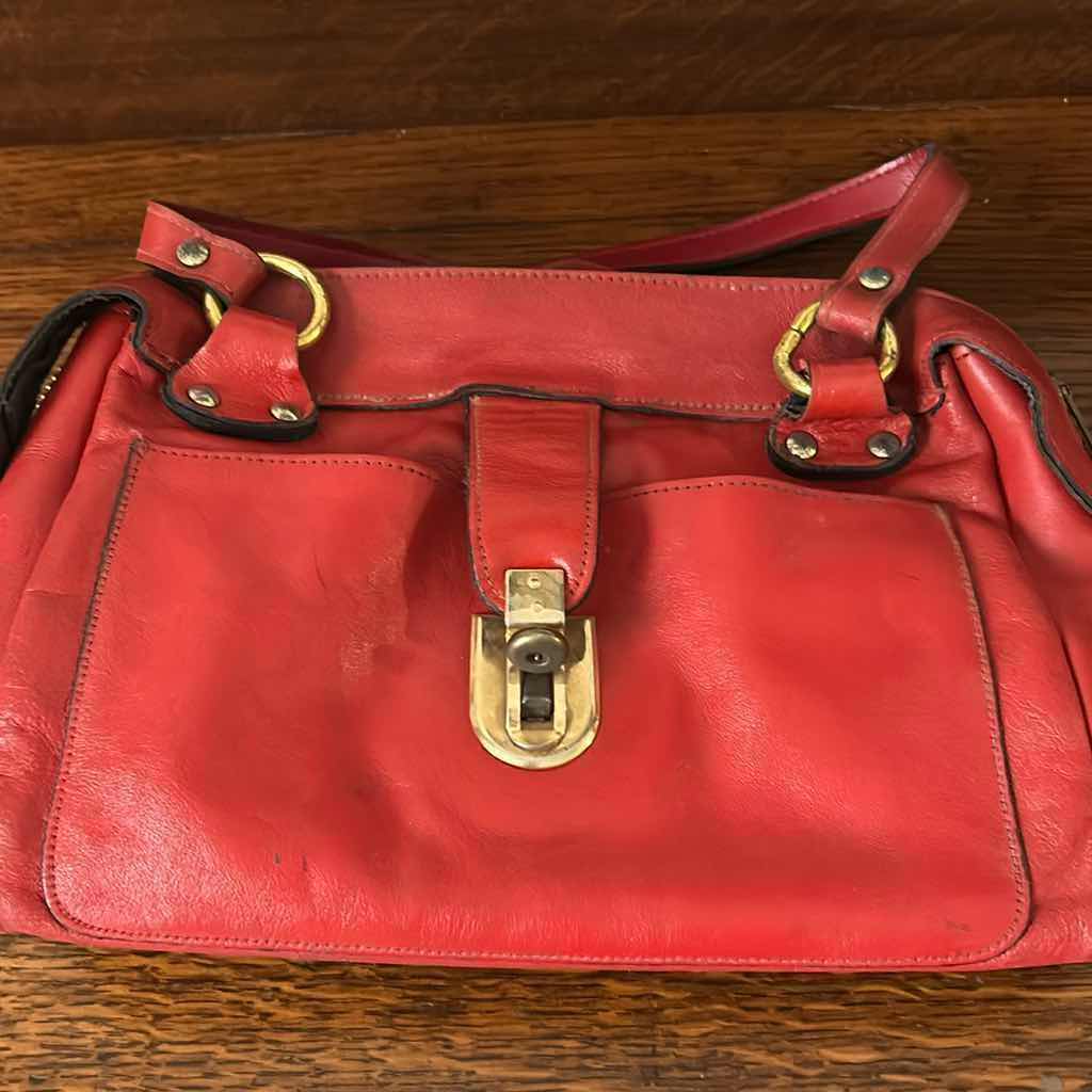Photo 1 of 2- RED HANDBAGS "ISABELLA FIORE"