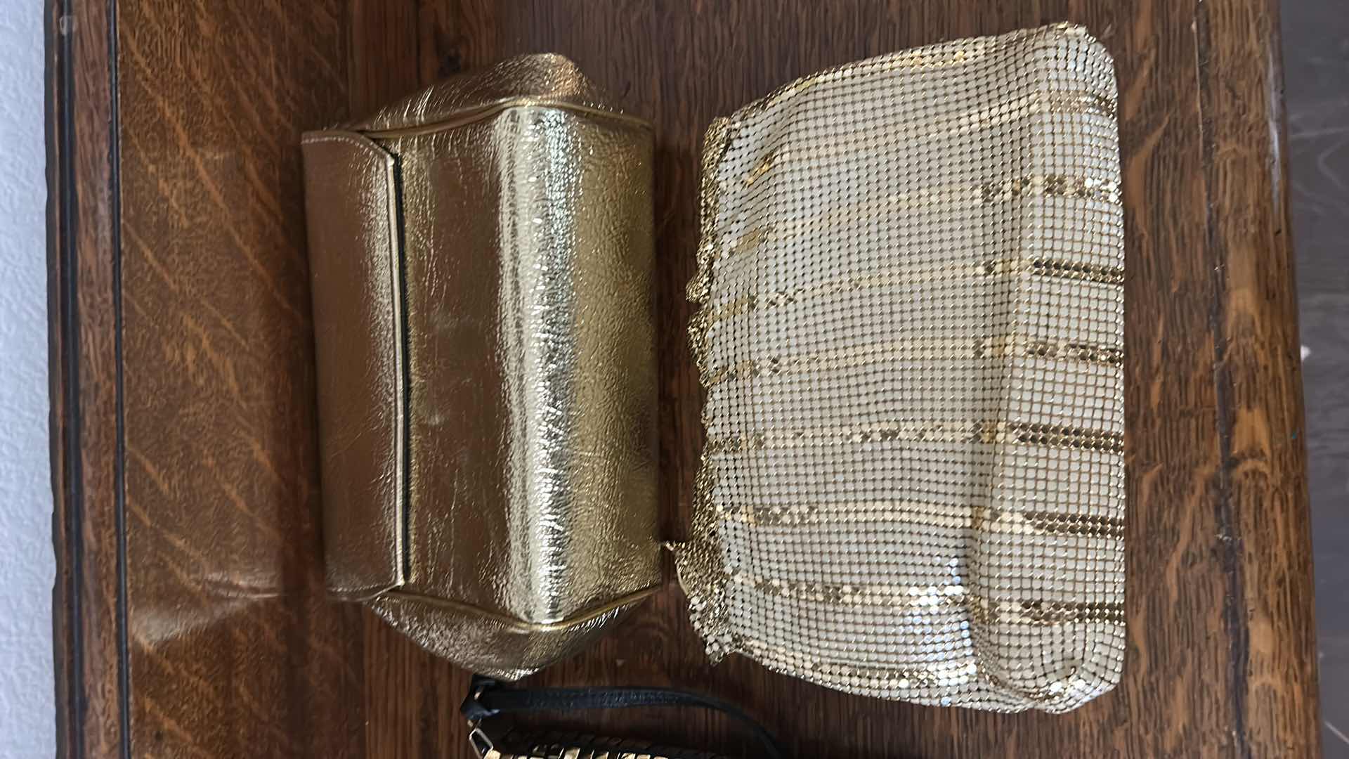 Photo 1 of 5- COLLECTION OF GOLD EVENING CLUTCHES