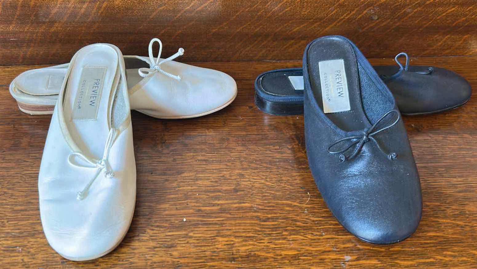 Photo 1 of 6- VARIOUS PAIRS VINTAGE BALLET FLATS & SLIPPERS (6)