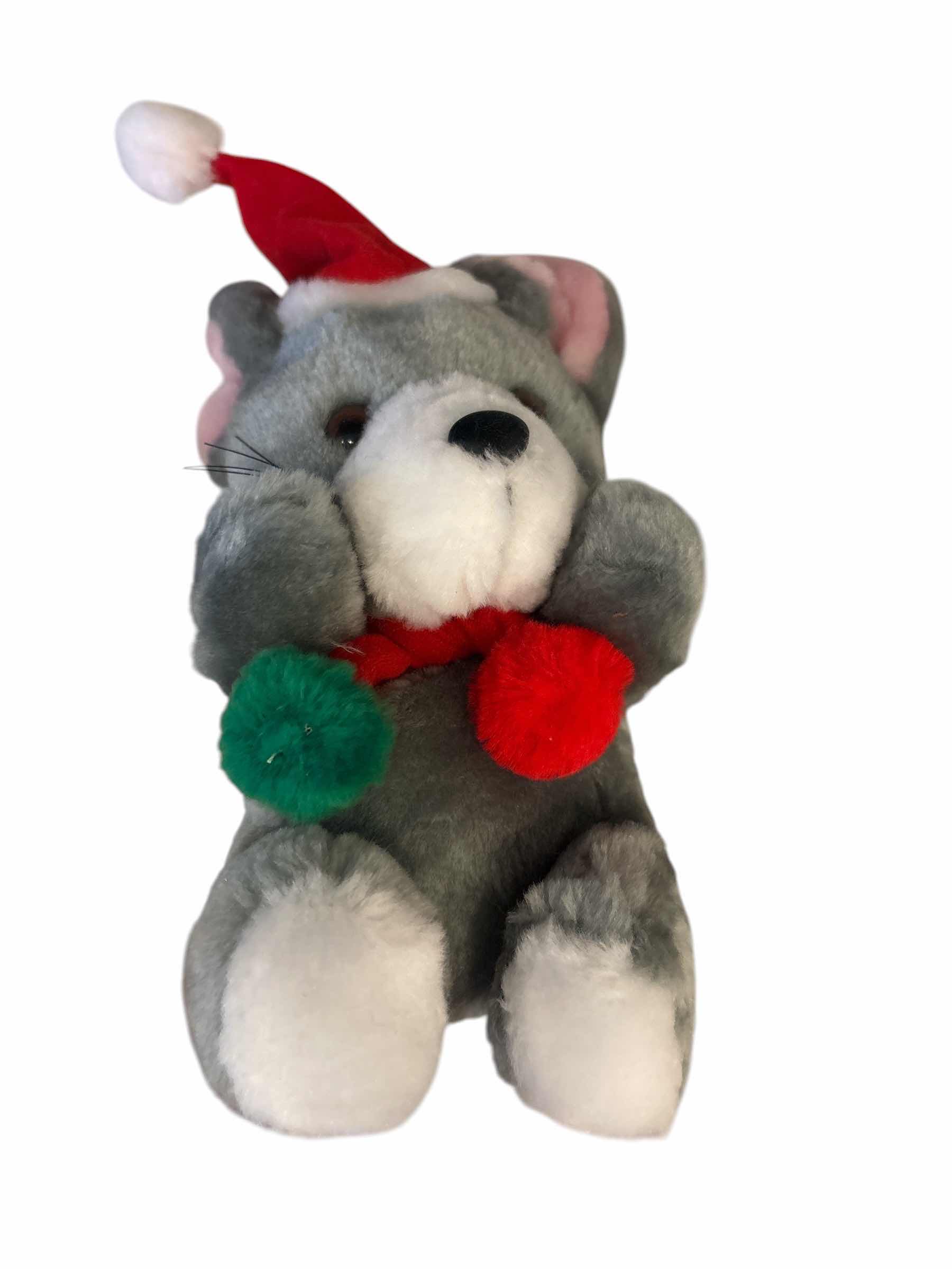 Photo 1 of (3)PCS CHRISTMAS BEARS & PENGUIN PLUSH H7”