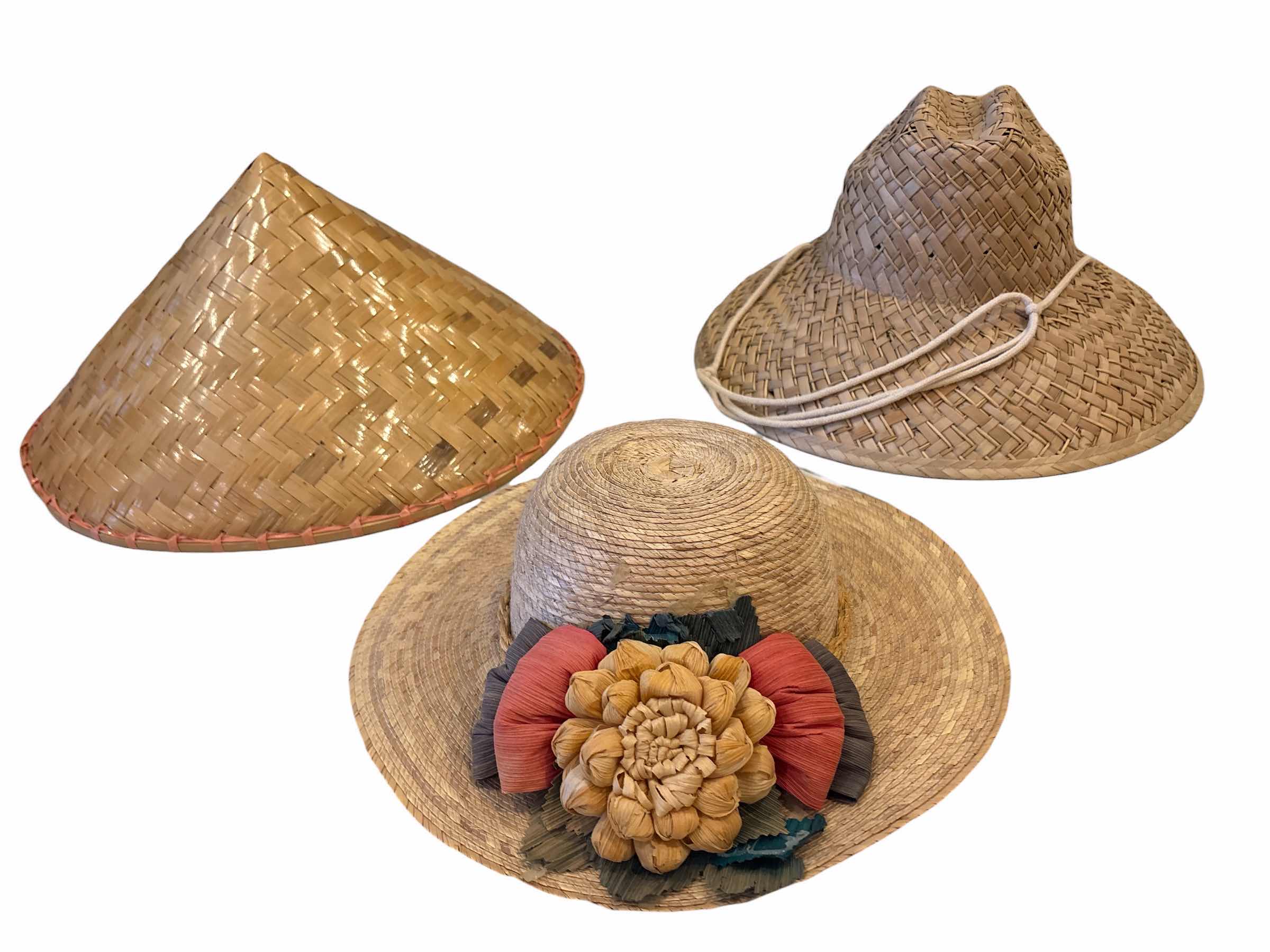 Photo 1 of (8)PCS WOMENS STRAW SUN HATS