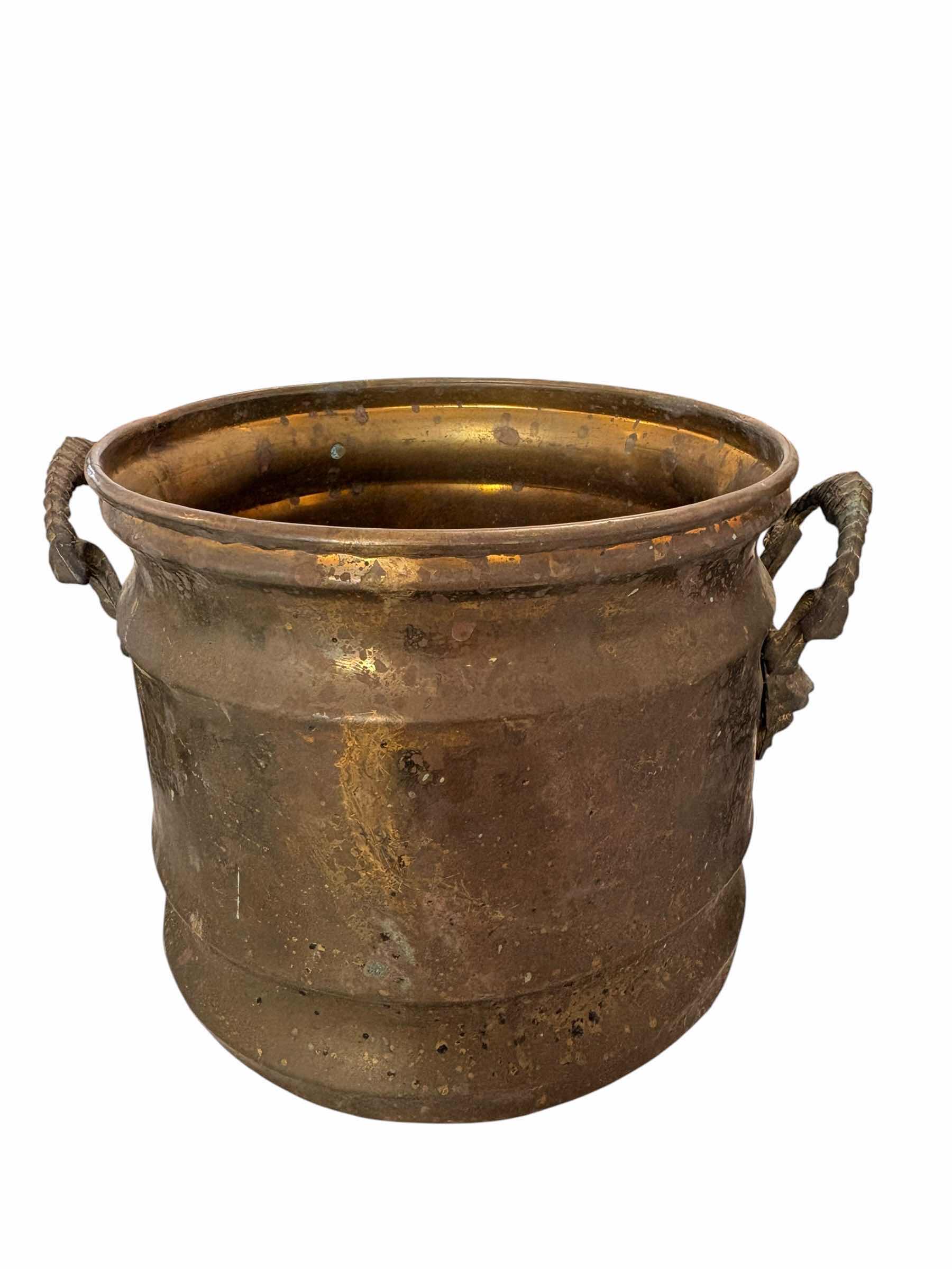 Photo 1 of (2)PCS COPPER VESSELS H11”