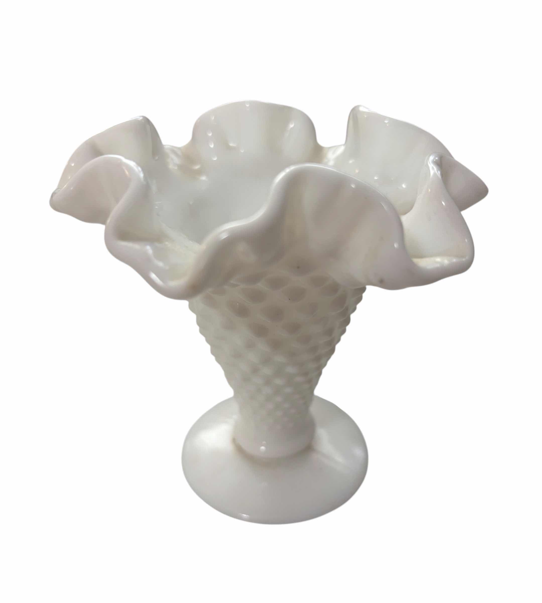Photo 1 of FENTON HOBNAIL DISHES (2) $50