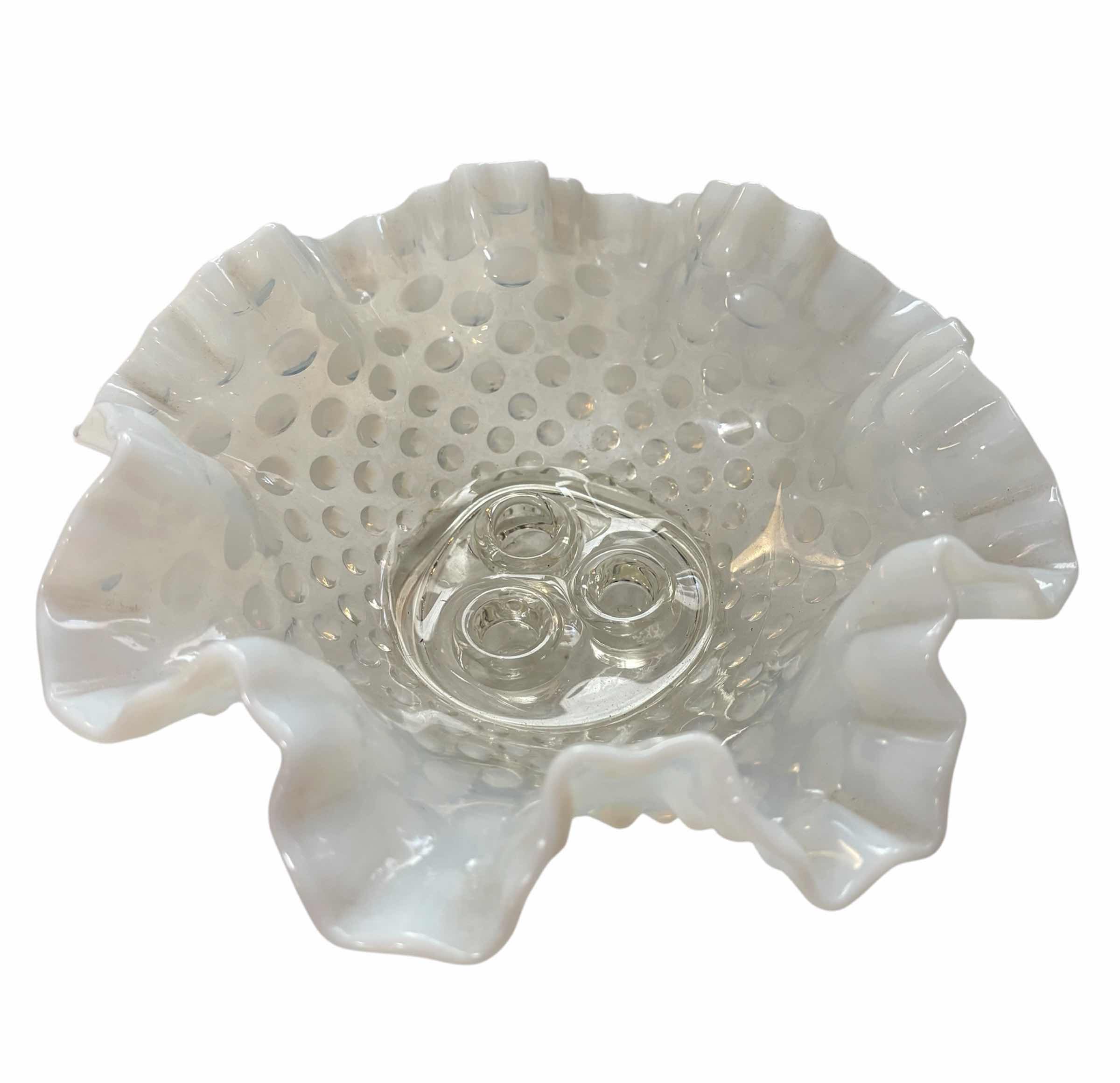 Photo 1 of FENTON HOBNAIL DISHES (2) $50