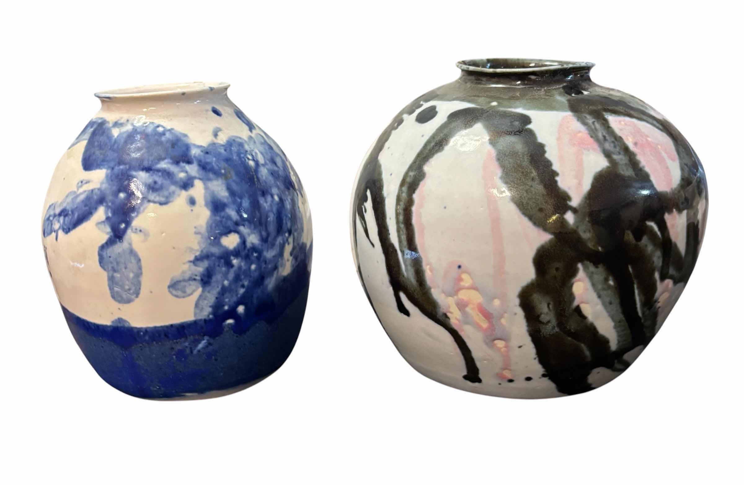 Photo 1 of STUDIO POTTERY VASES - 4 PIECES