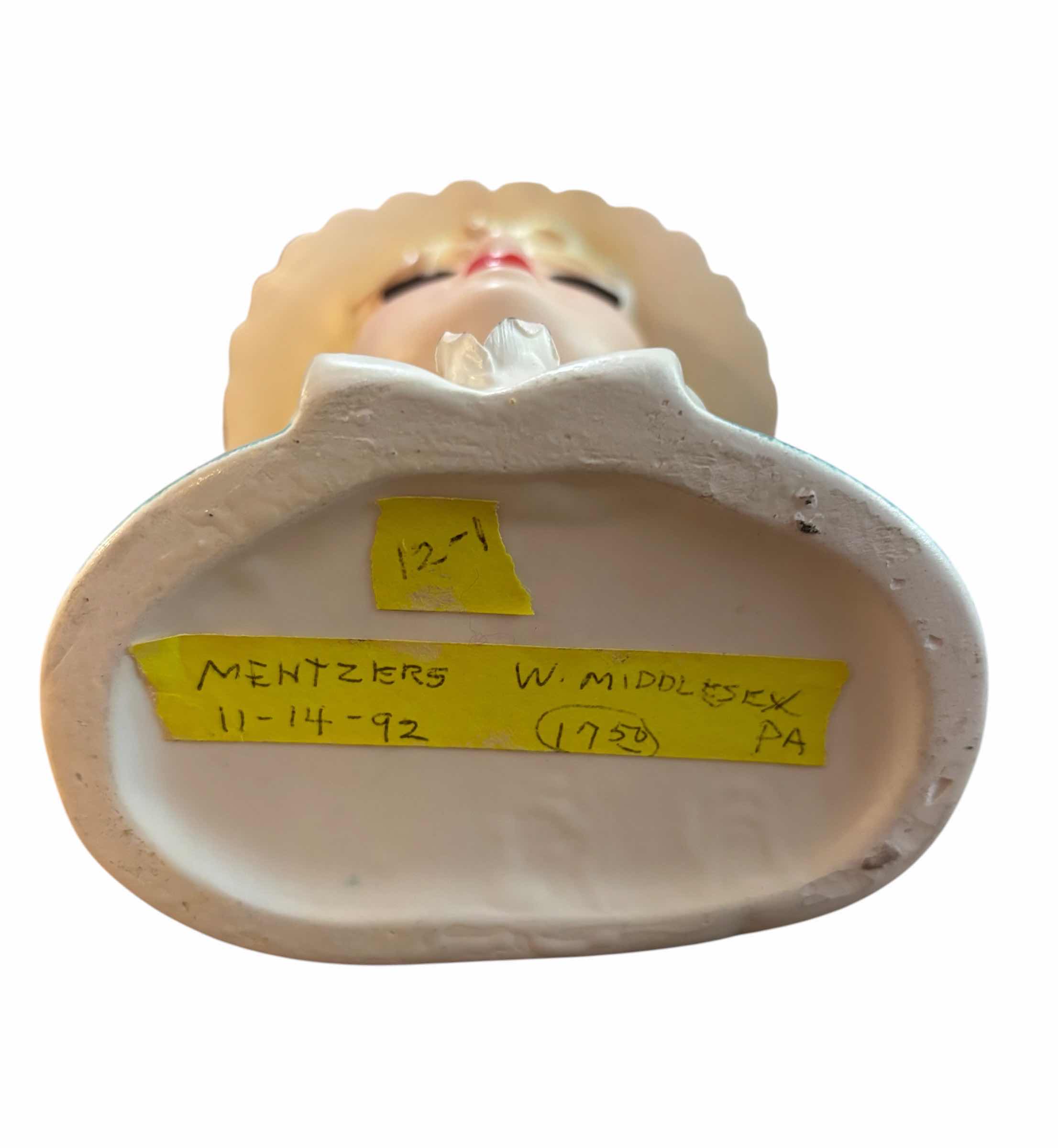 Photo 1 of COLLECTIBLE LADY HEAD VASE $35
