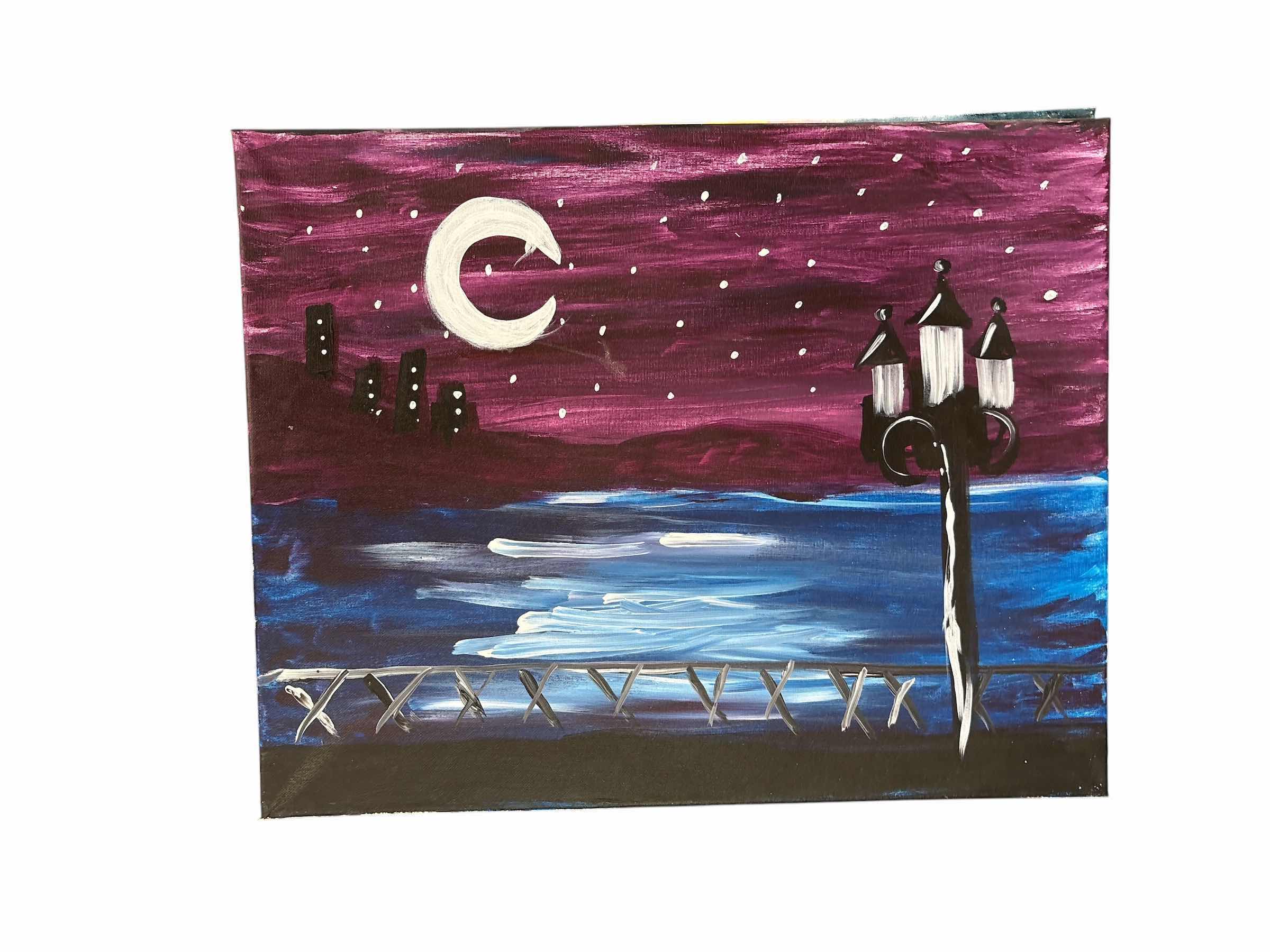 Photo 1 of (8)PCS CANVAS WALL ART HAND PAINTED PERFECT FOR TEACHERS IN CLASSROOMS