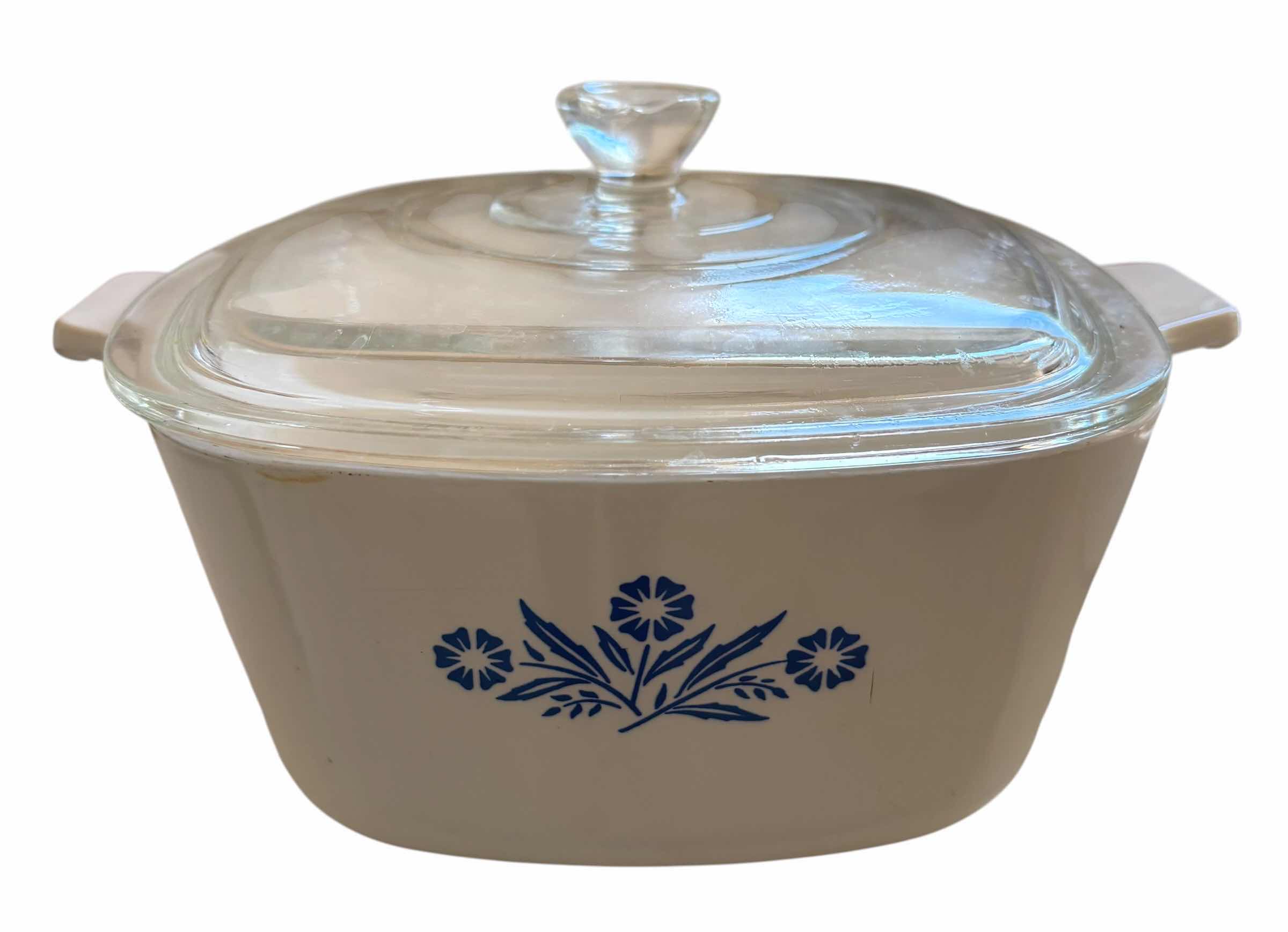 Photo 1 of CORNING WARE CASSEROLE DISHES (2): 7” & 10”