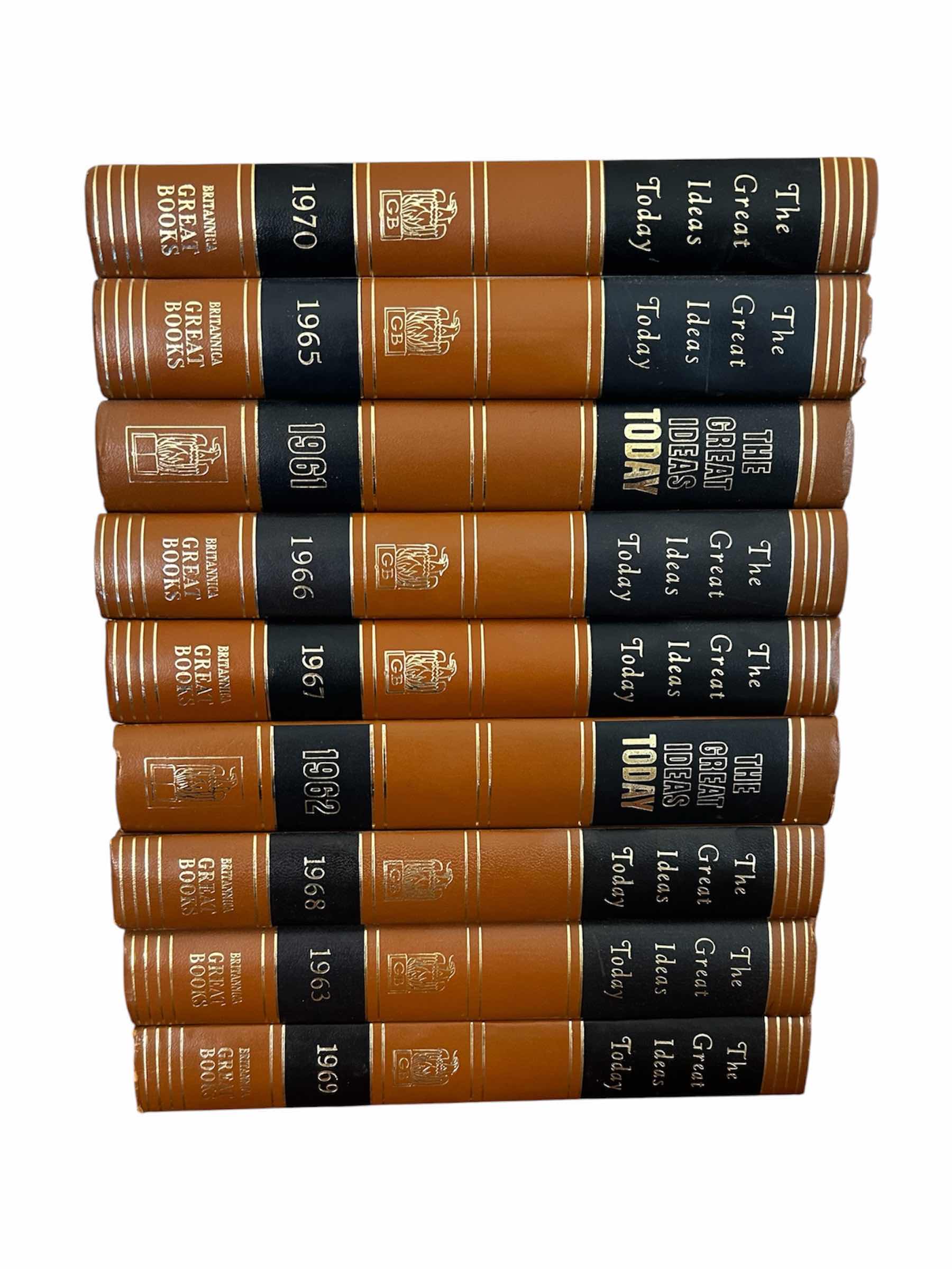 Photo 1 of 9 BOOKS OF "THE GREAT IDEAS"