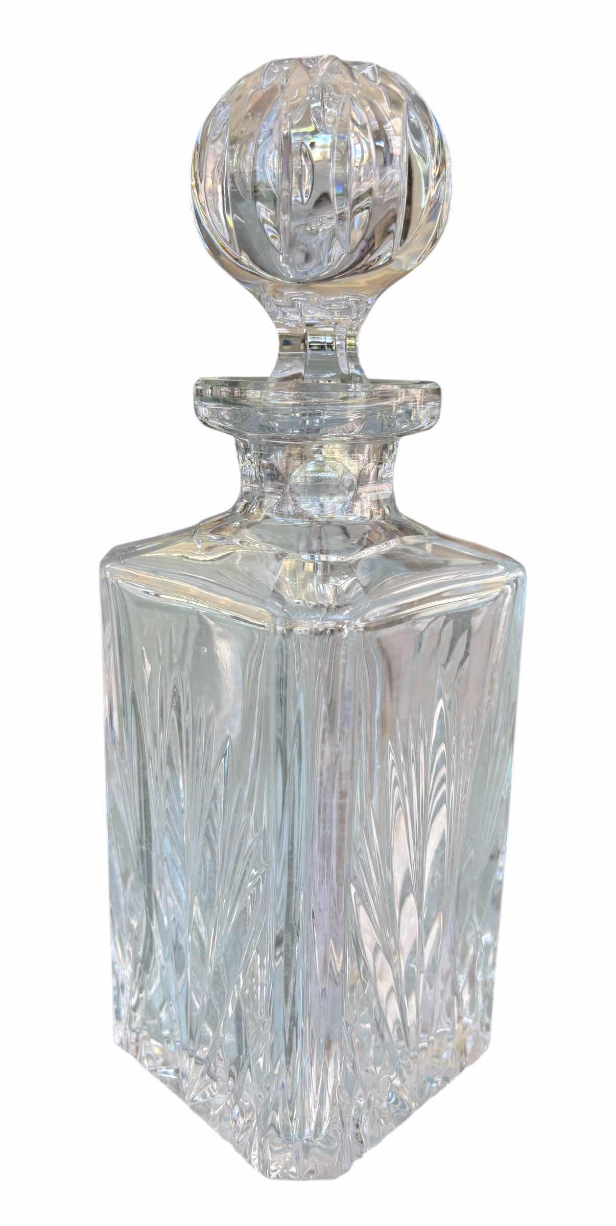 Photo 1 of VINTAGE CRYSTAL DECANTER H9”