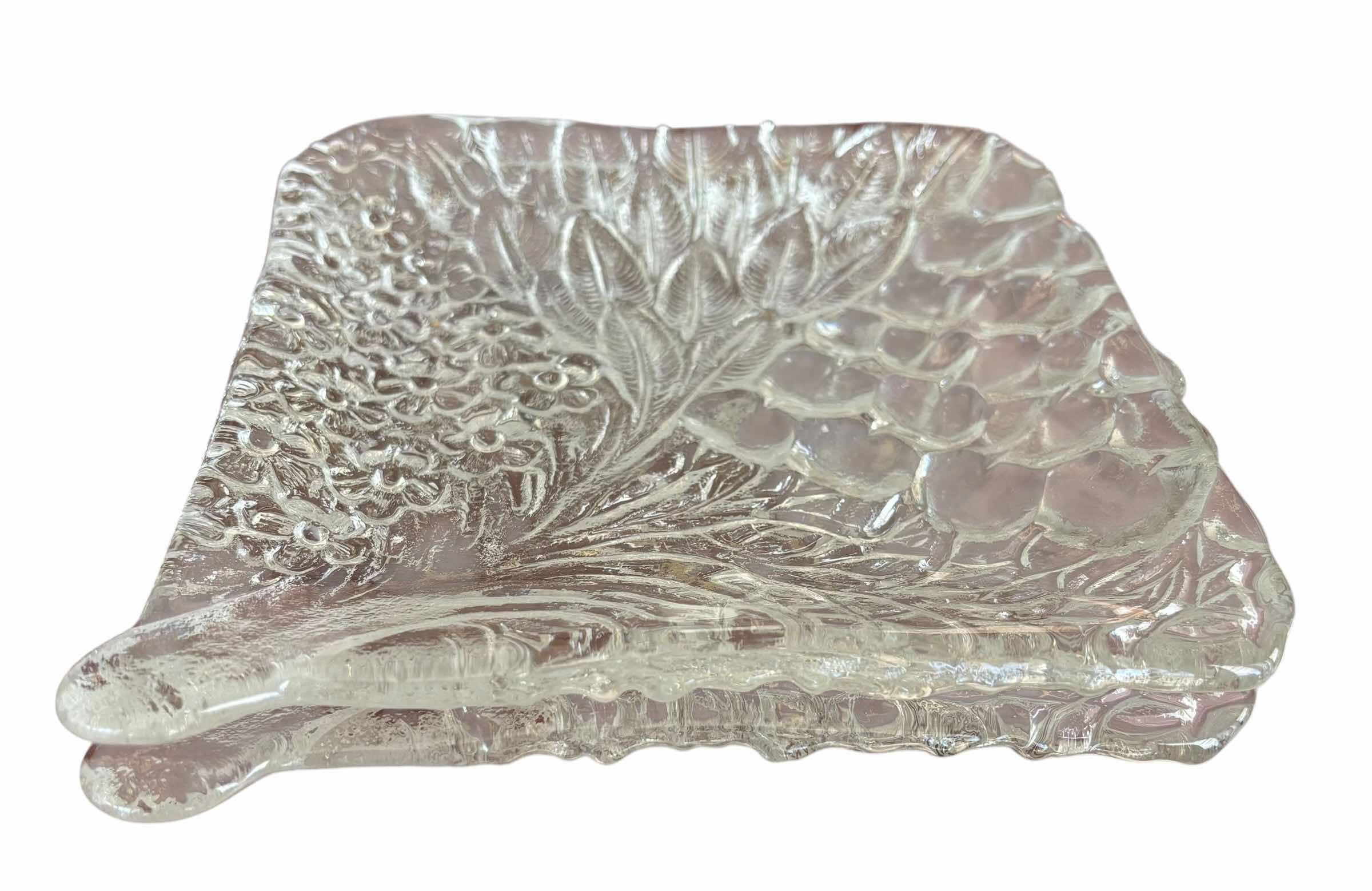 Photo 1 of RIEDEL GLASS SERVING PLATES (2) $230