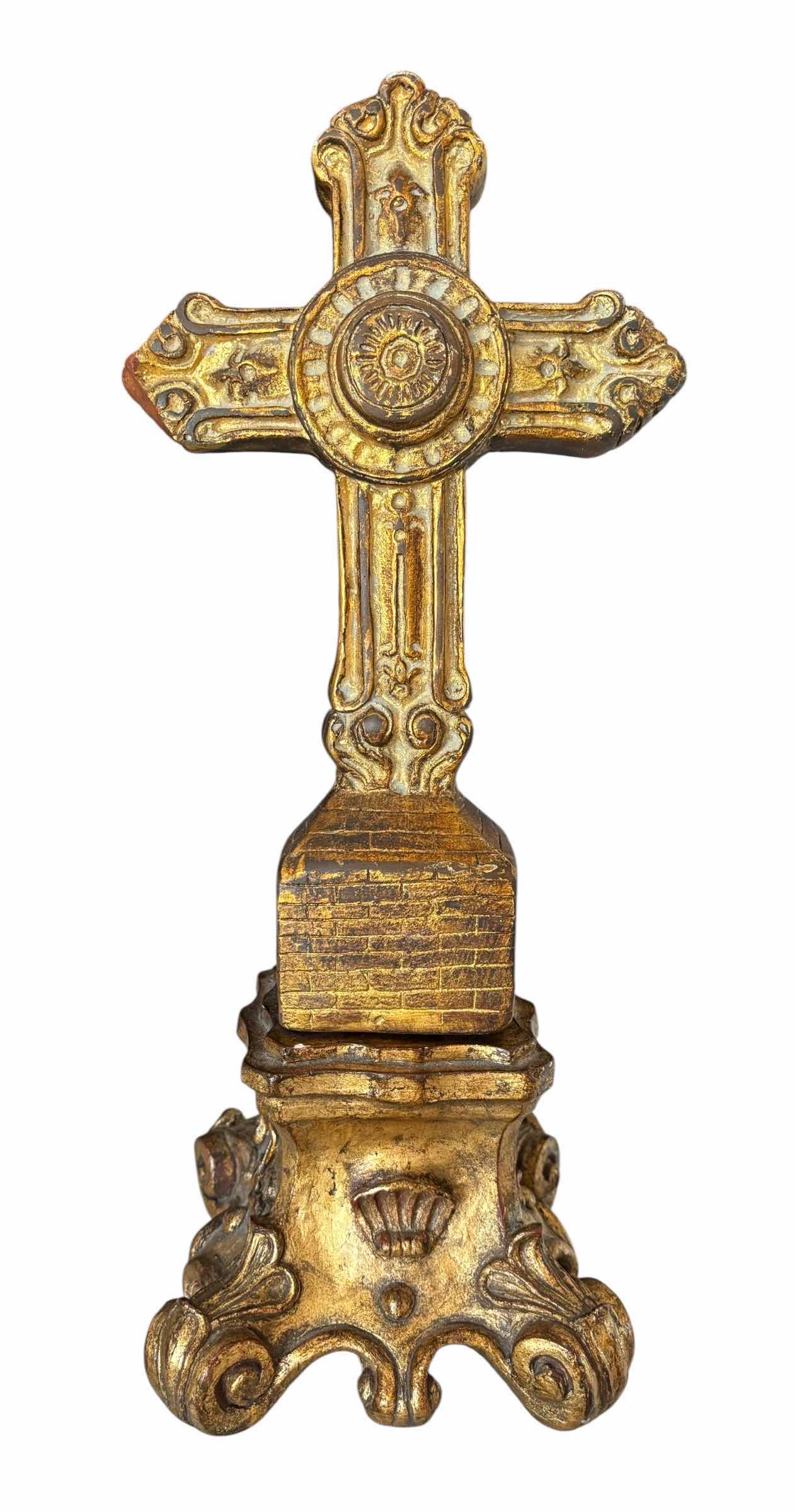 Photo 1 of DECORATIVE 2-PIECE TABLE TOP CROSS