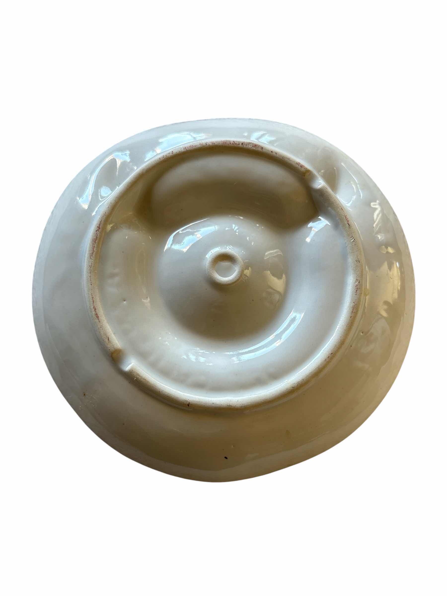 Photo 1 of (3)PCS CERAMIC ARTICHOKE PLATES 9”
