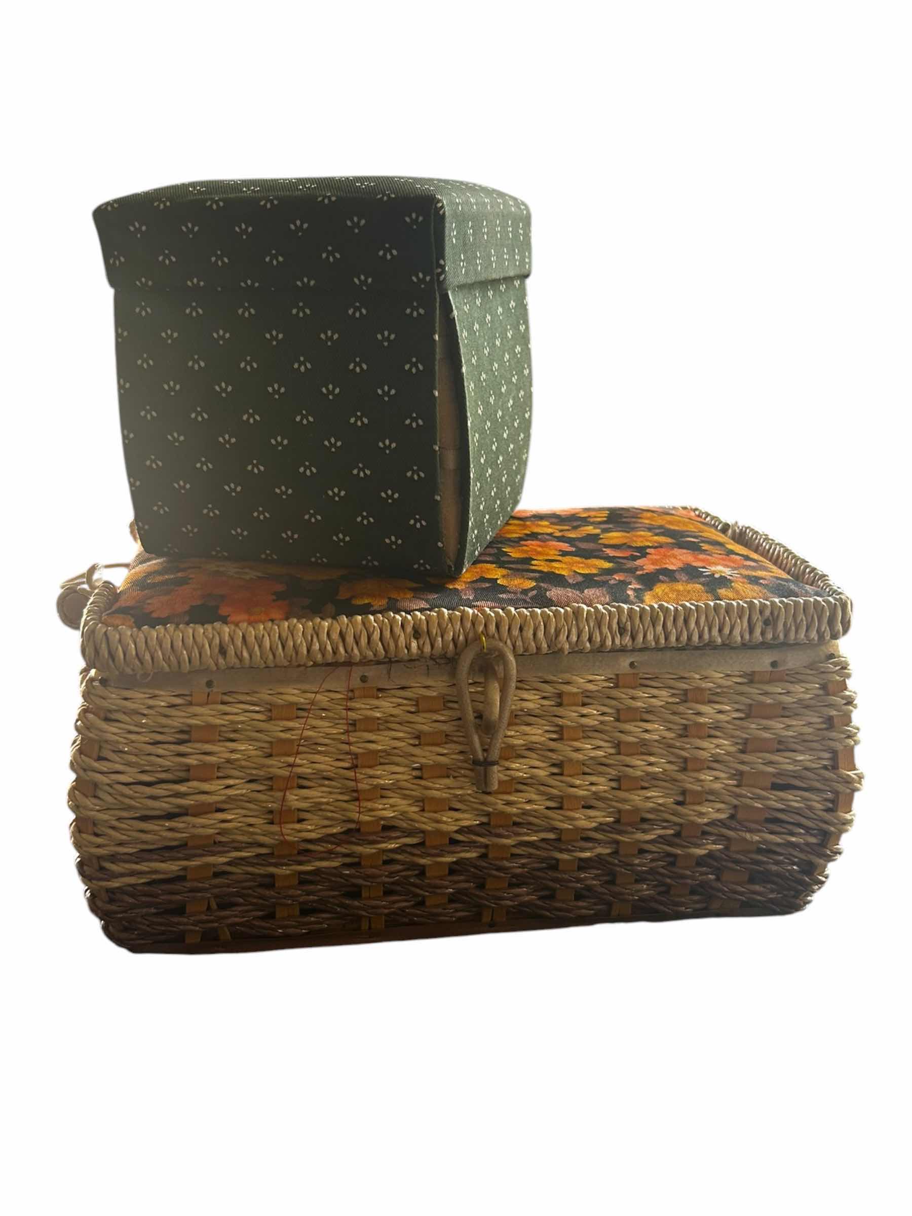 Photo 1 of SEWING BOXES (2)