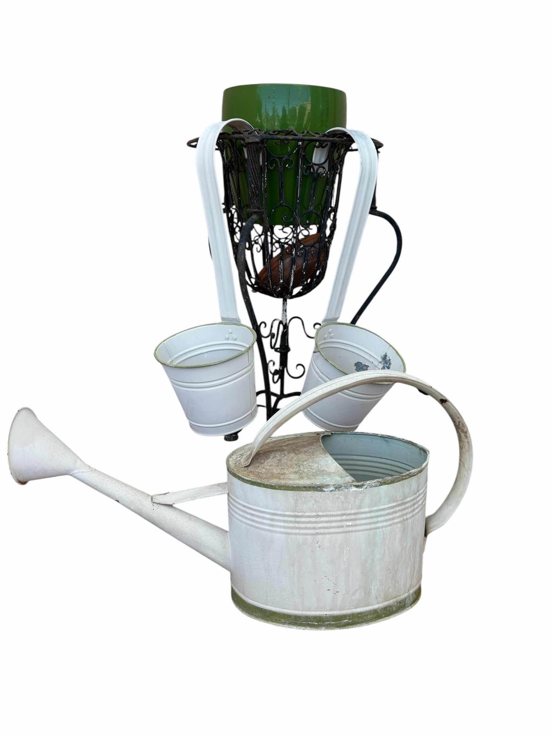 Photo 1 of GARDENING POTS & WATERING CAN