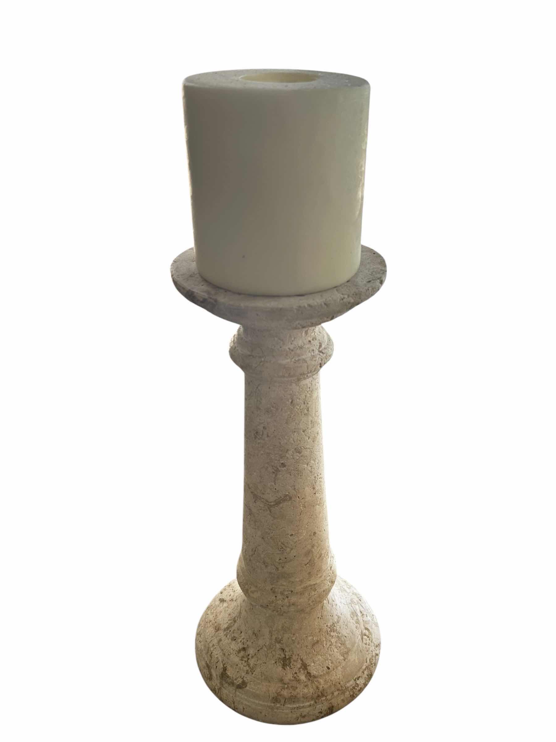 View 3 of DEVORATIVE PAGODA BOX (H 14" & W 19") AND CANDLE HOLDER WITH CANDLE (H 19" & W 7")