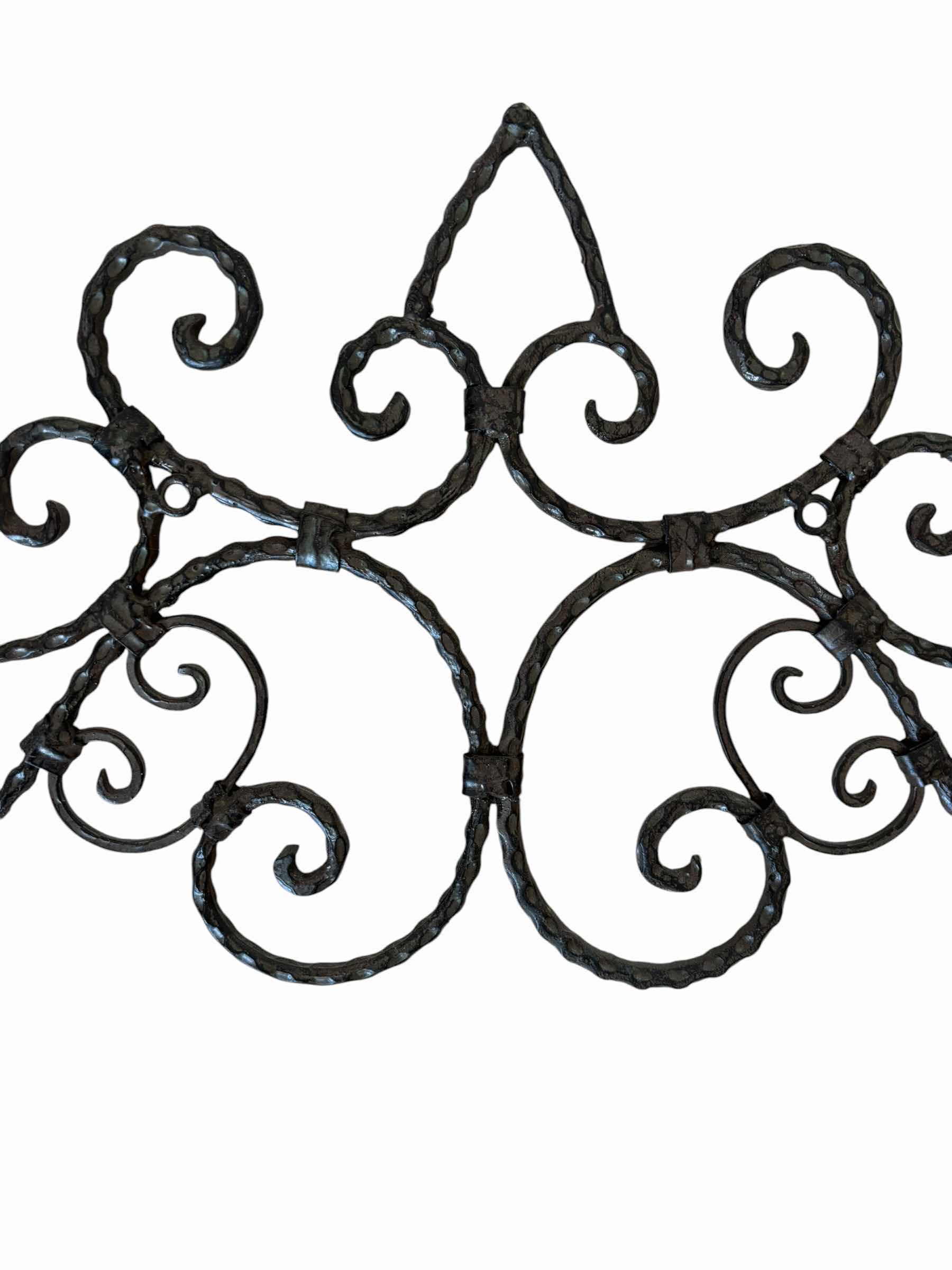 Photo 1 of FLOATING SHELF 36”W & DECORATIVE METAL WALL ART