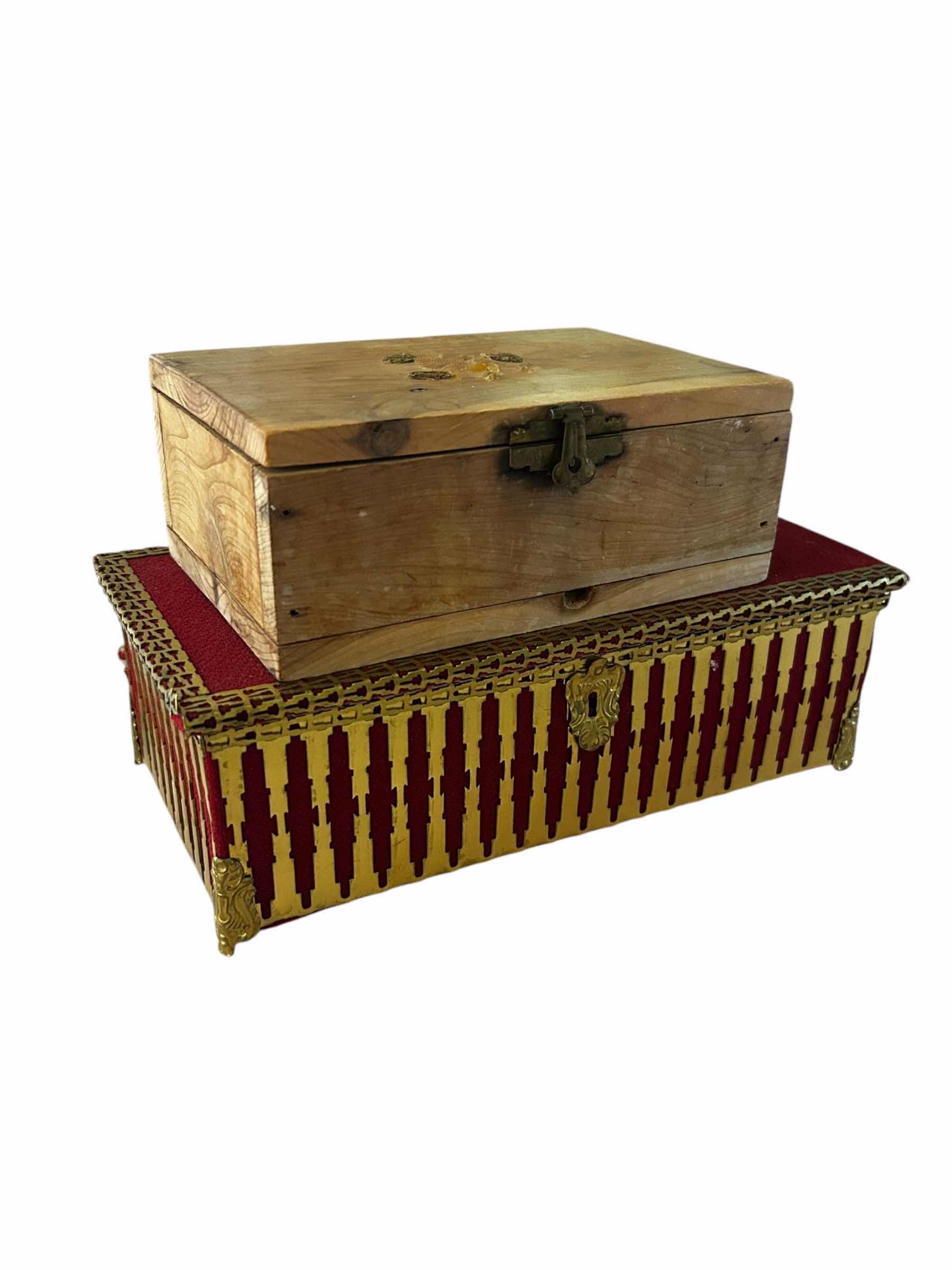 Photo 1 of VINTAGE VANITY AND JEWELRY BOX