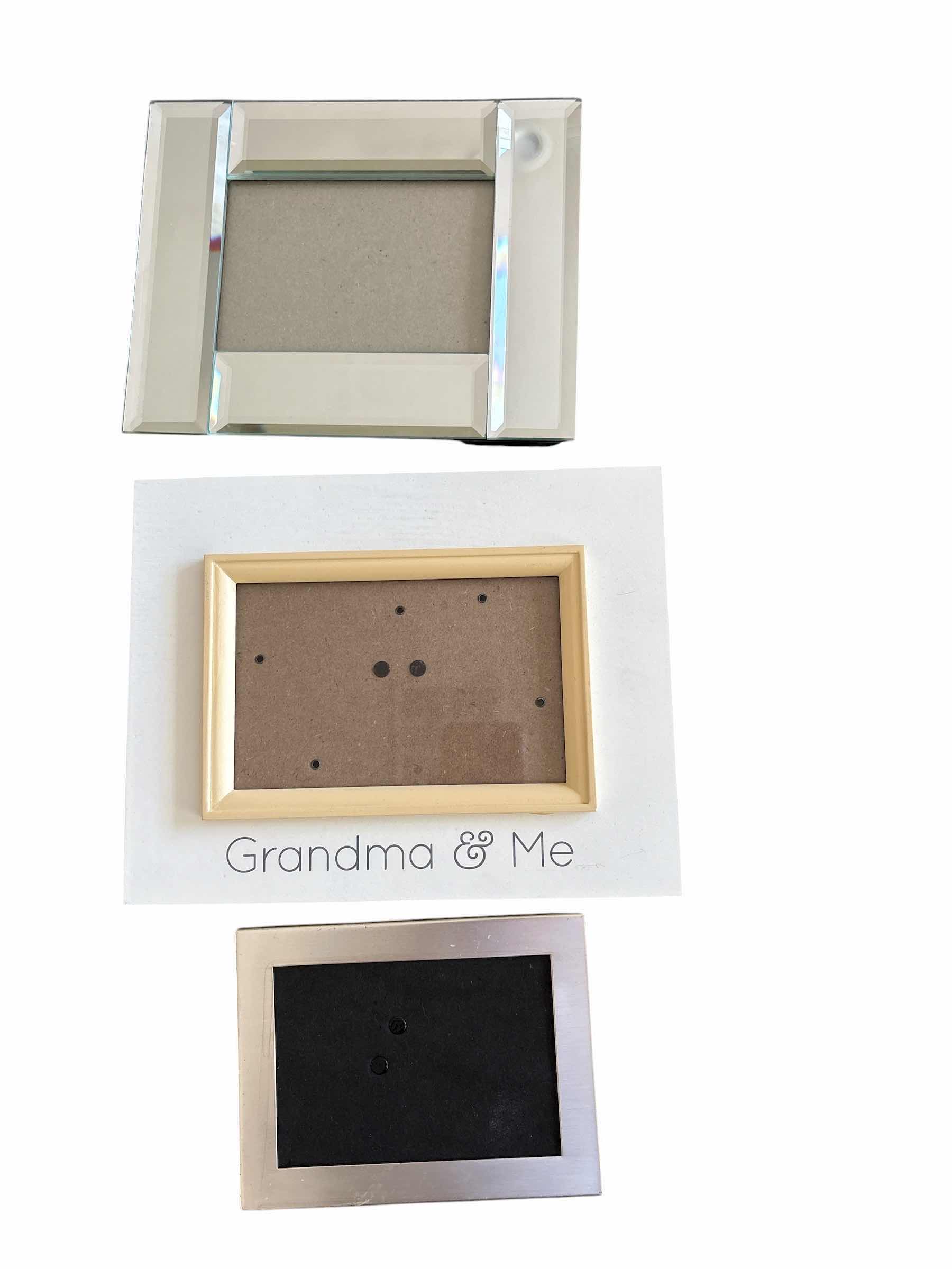 Photo 1 of (8)PCS PICTURE FRAMES - WOOD & GLASS