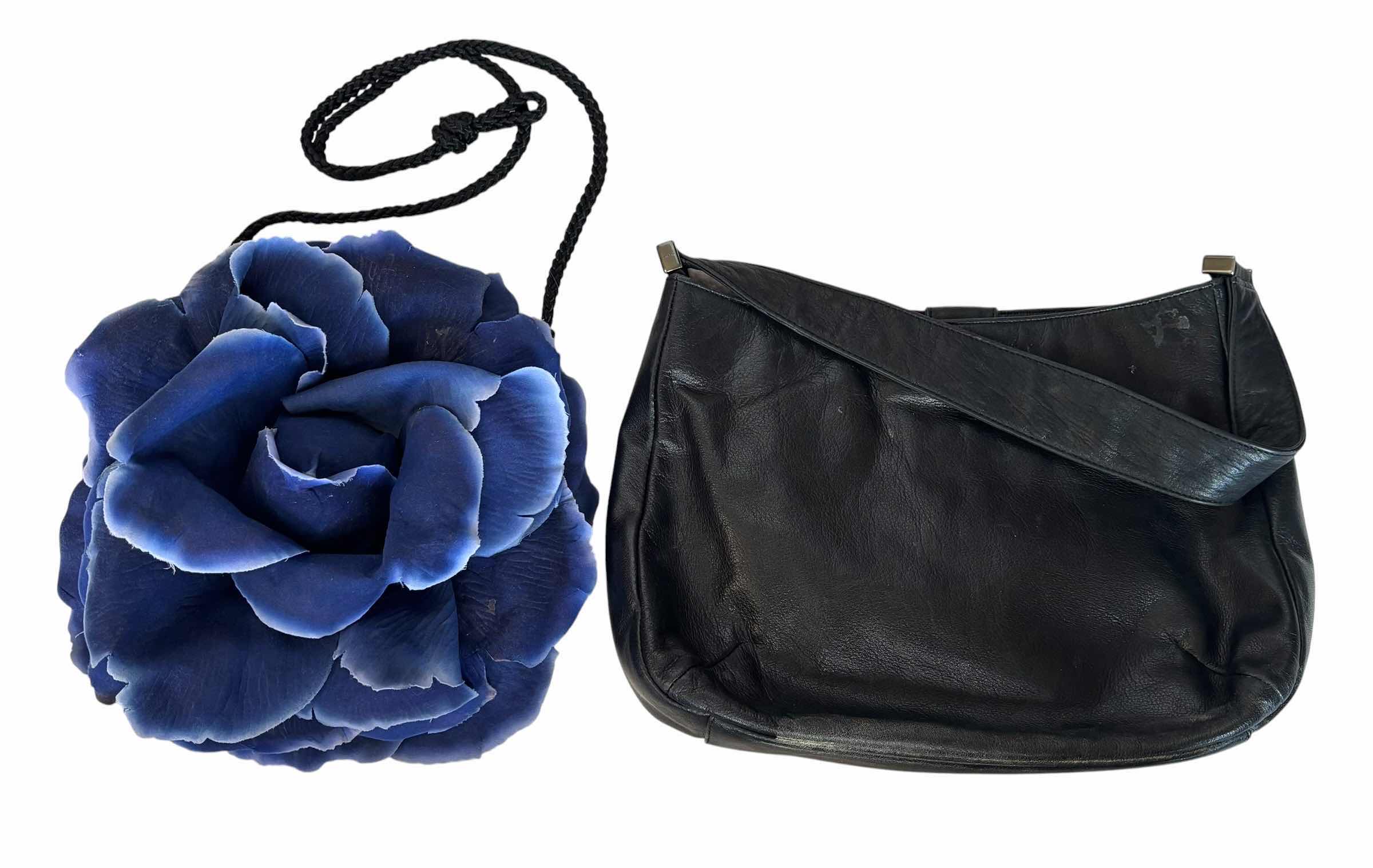 Photo 1 of DKNY HANDBAG & ROSE SHAPED SMALL PURSE & LAPTOP BAG