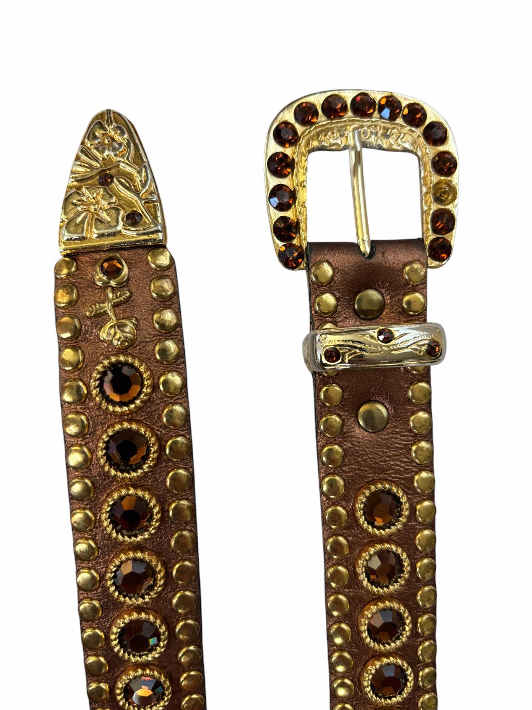 Photo 1 of KIPPYS RHINESTONE WESTERN BELT SIZE M