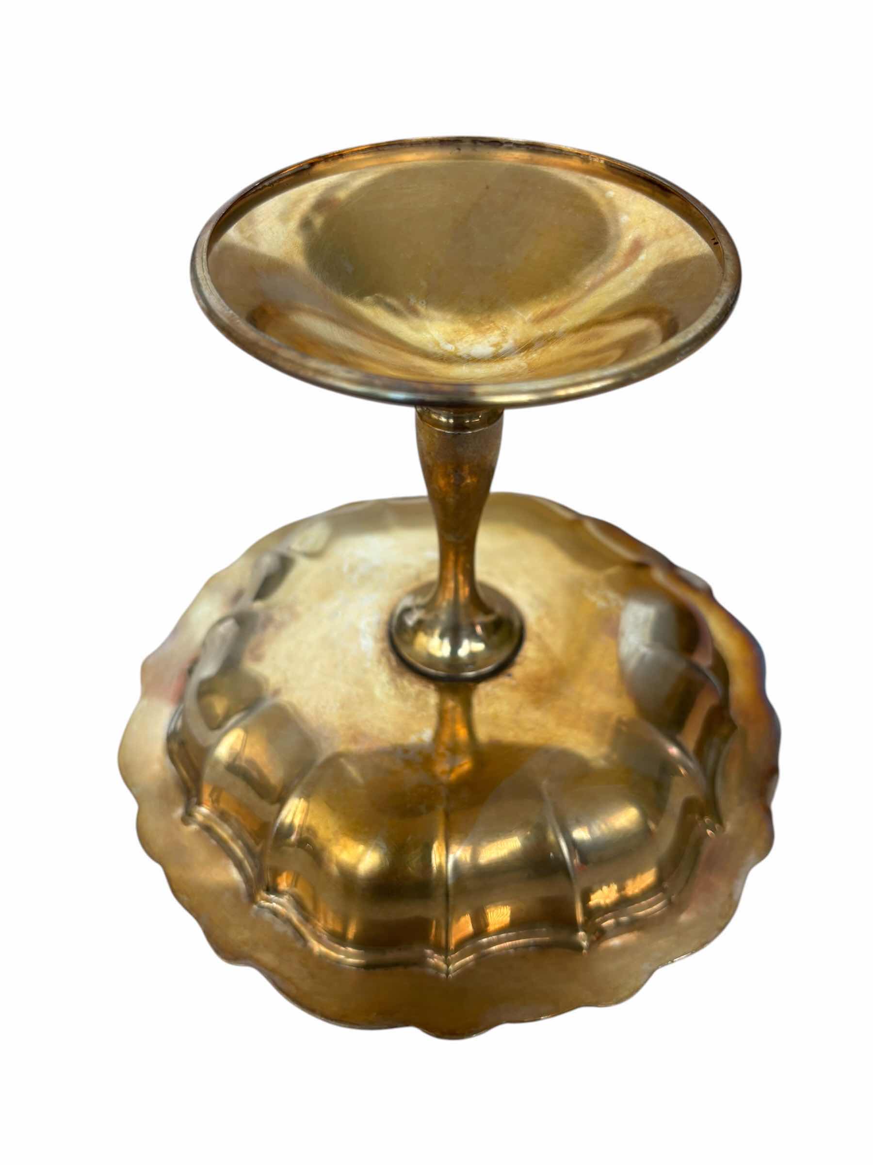 Photo 1 of VINTAGE SILVERPLATED COMPOTE BOWL H5”