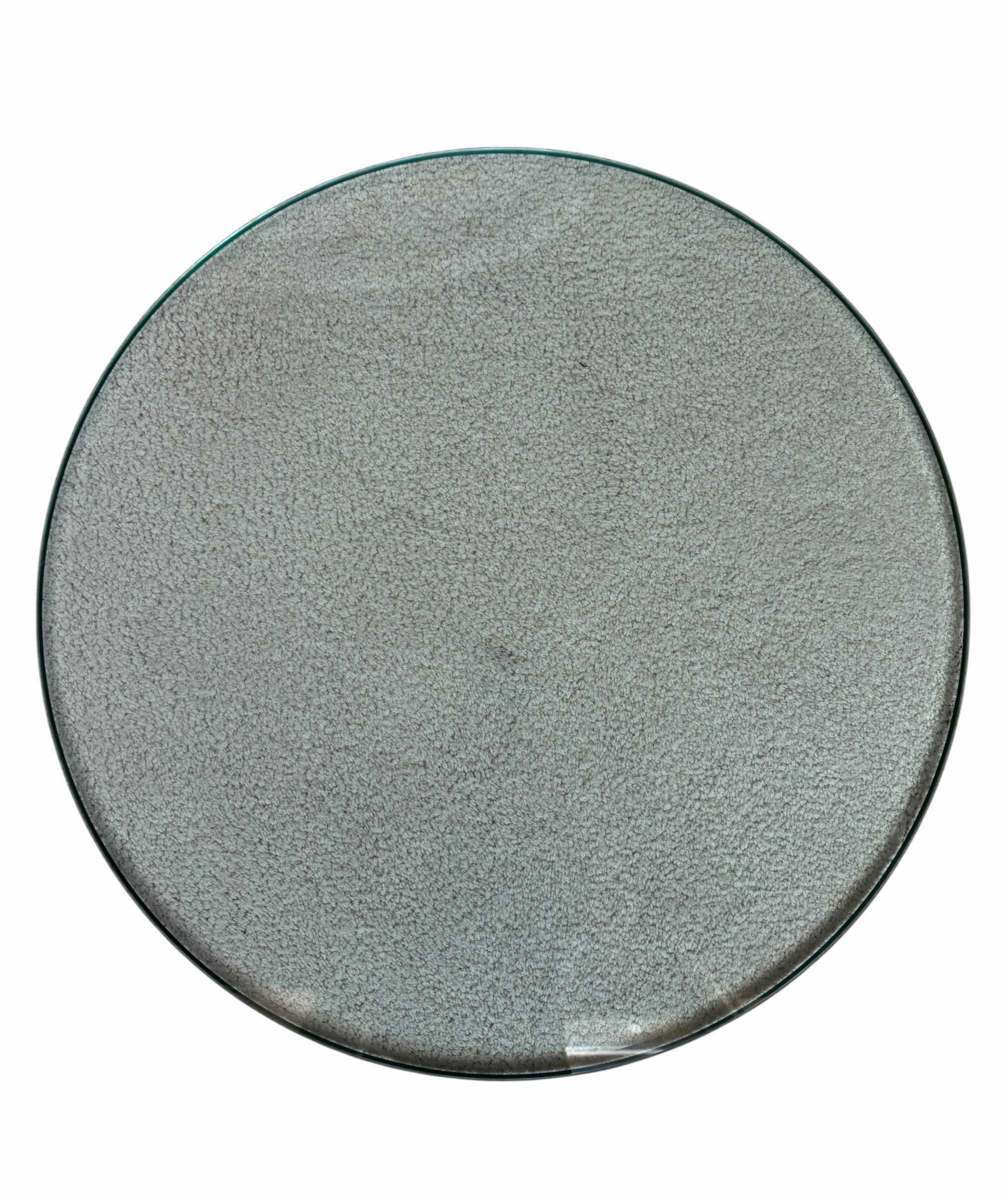 Photo 1 of HEAVY & THICK CIRCULAR GLASS PIECE 24”D & 3/4” THICKNESS