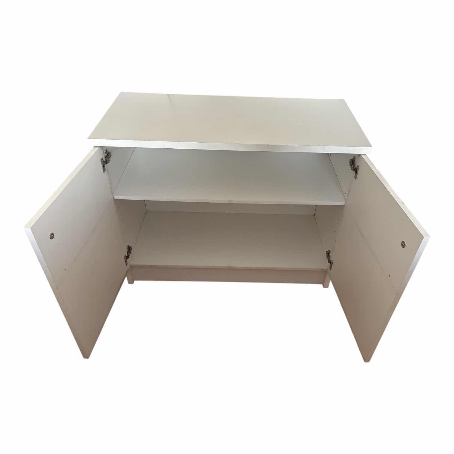 Photo 1 of LIGHT GREY SIDE STORAGE CABINET 38”X18”H29”