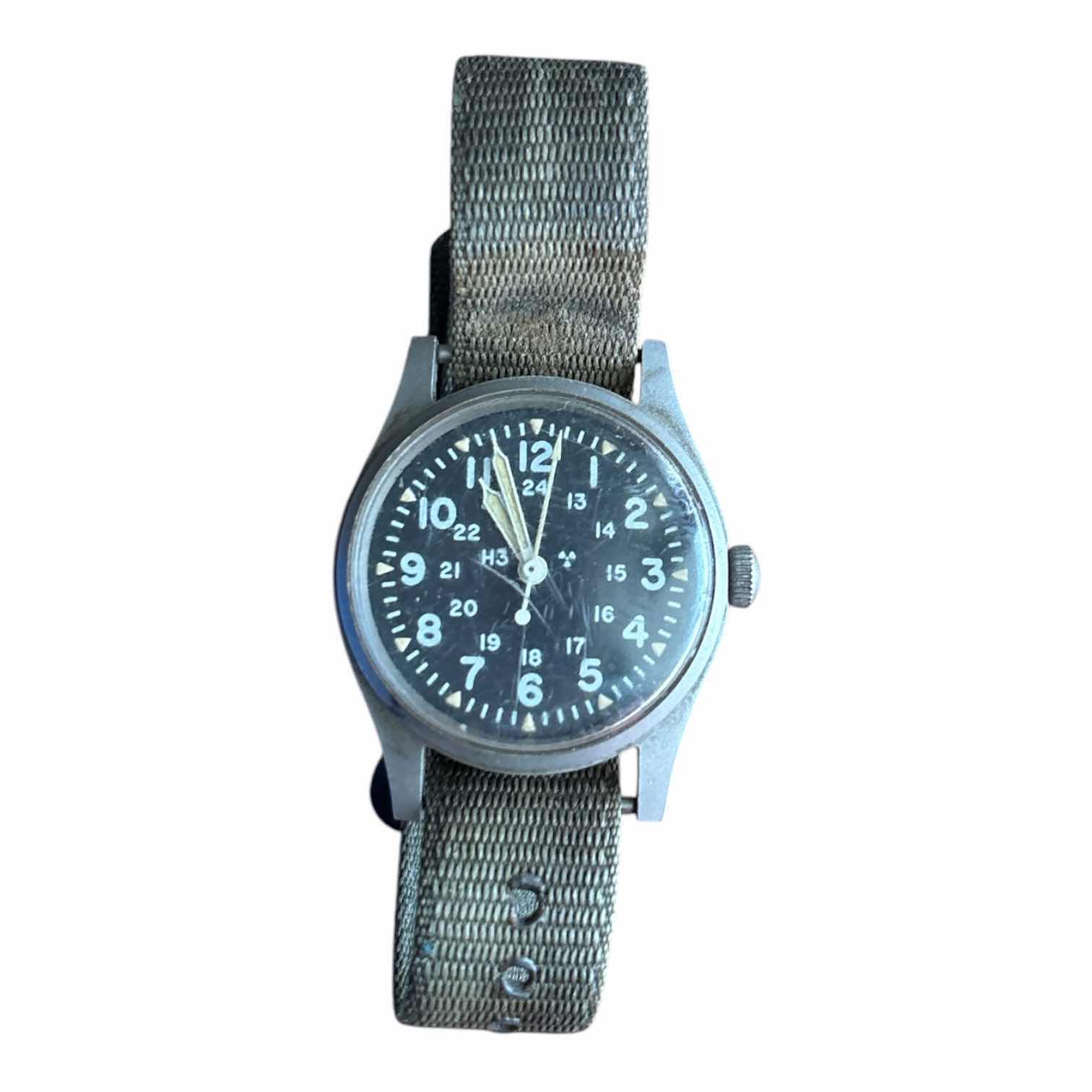 Photo 1 of VINTAGE HAMILTON MILITARY FIELD WATCH WATCH MIL-W46374B