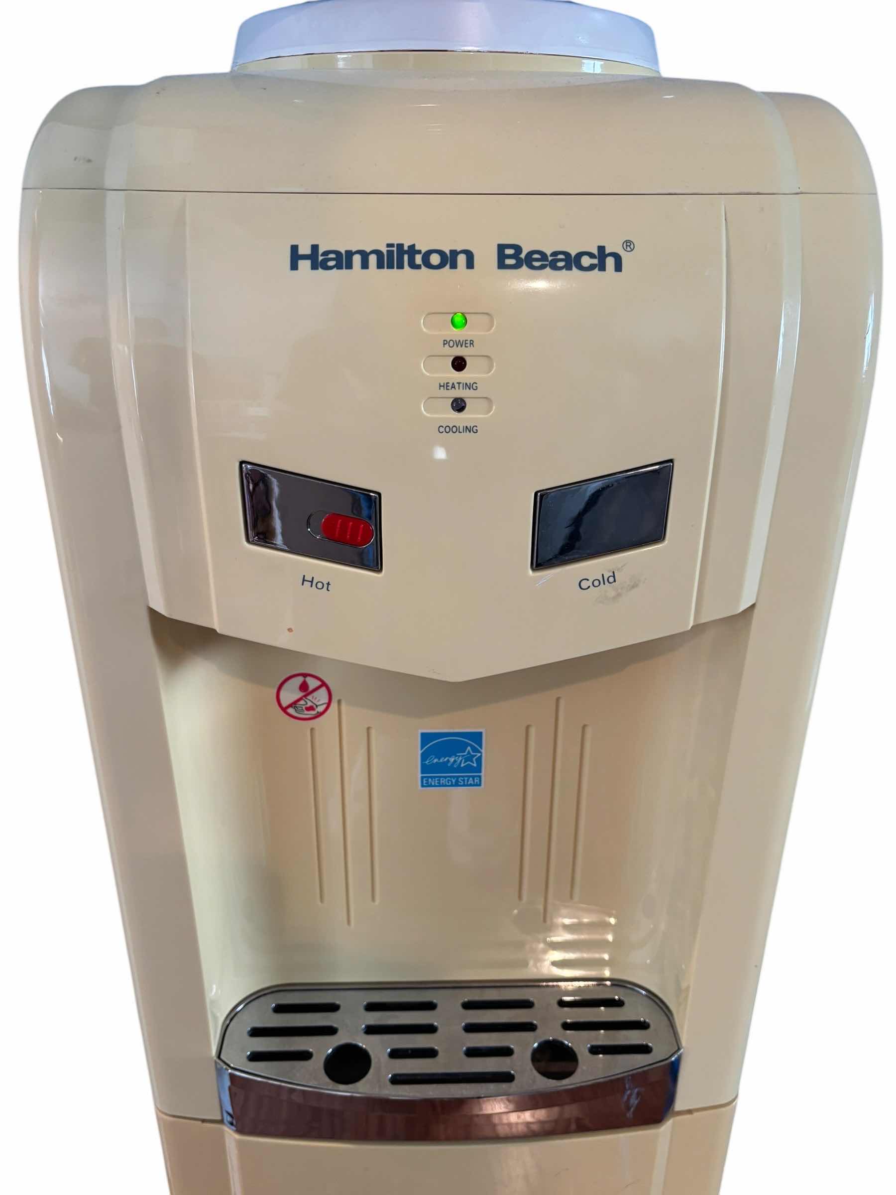 Photo 1 of HAMILTON BEACH WATER DISPENSER WITH WATER JUGS (2)