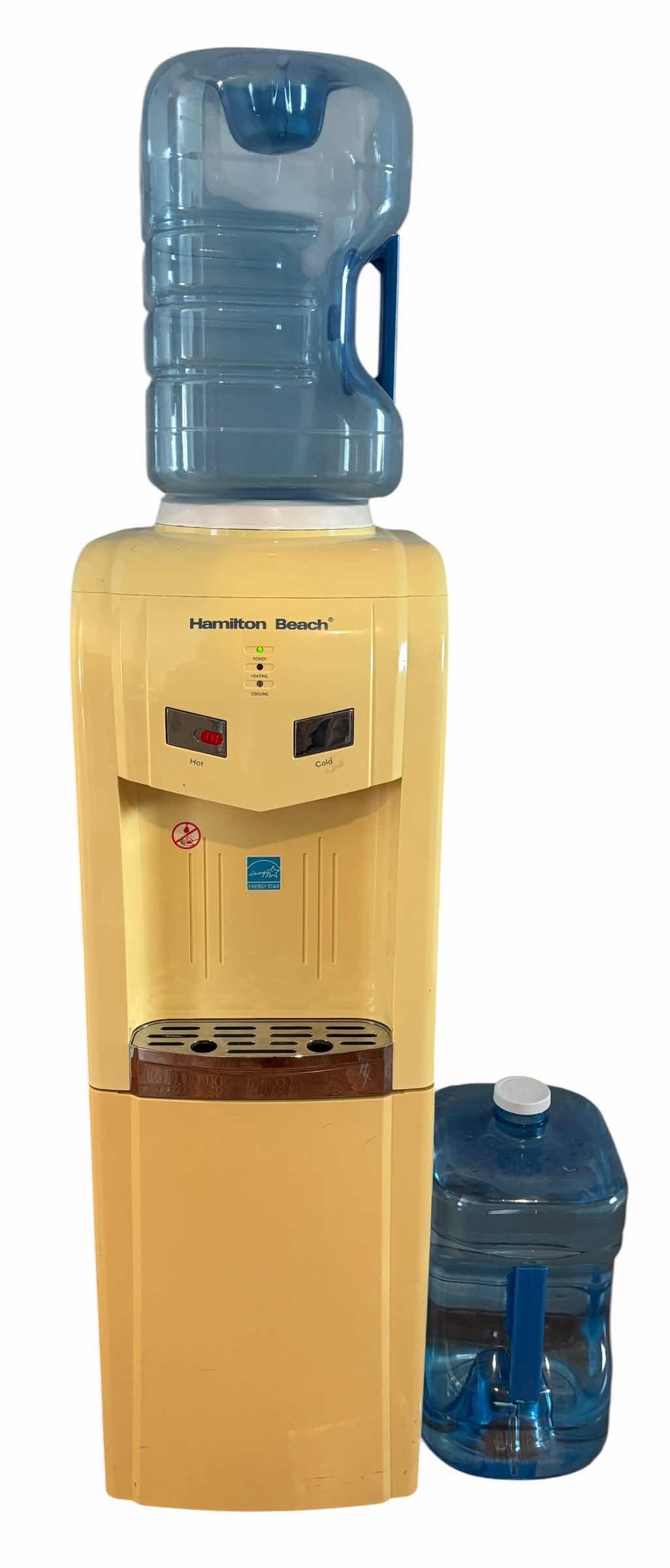Photo 1 of HAMILTON BEACH WATER DISPENSER WITH WATER JUGS (2)