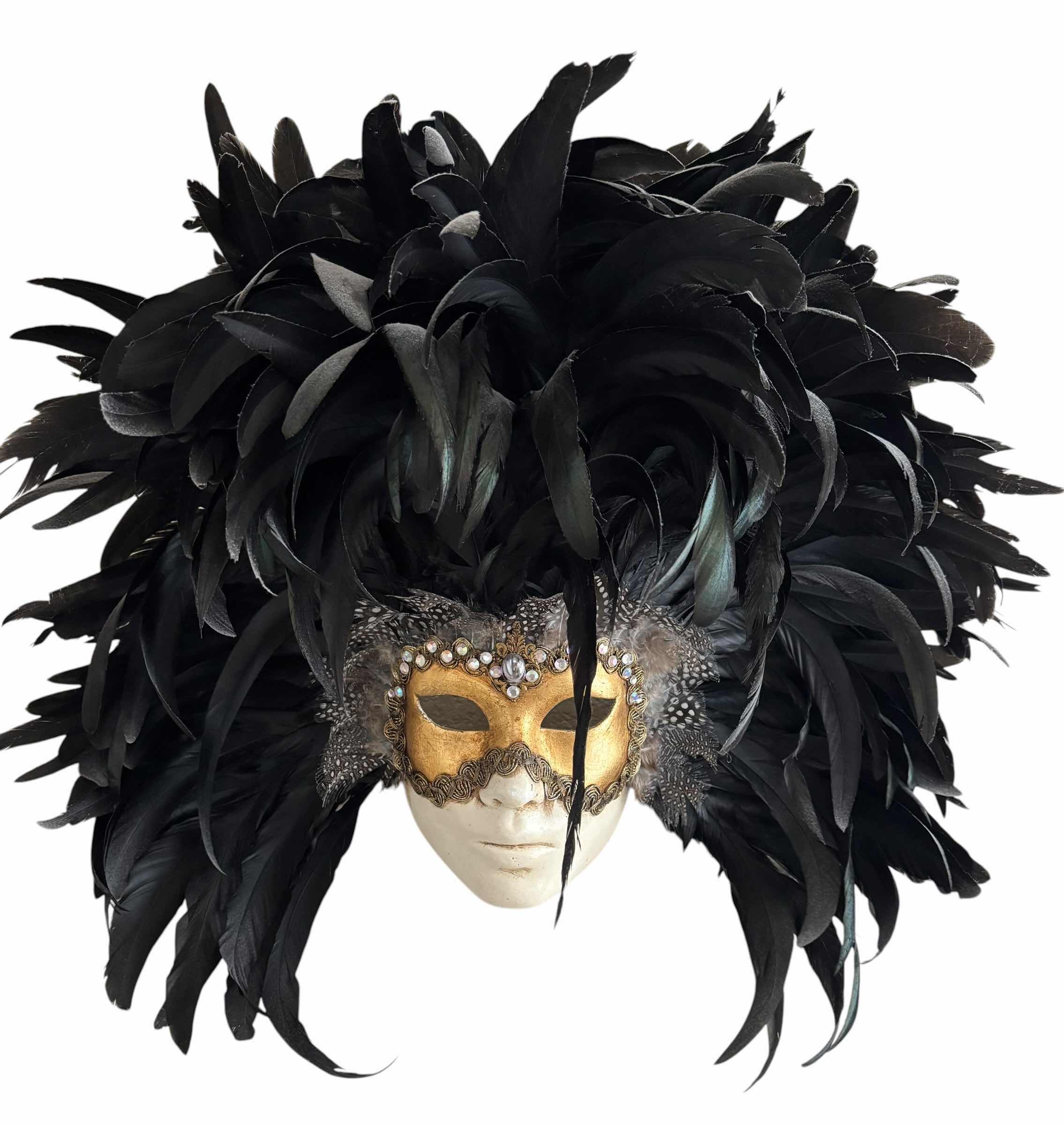 Photo 1 of MARDI GRAS INSPIRED WALL MASK DECOR H16”