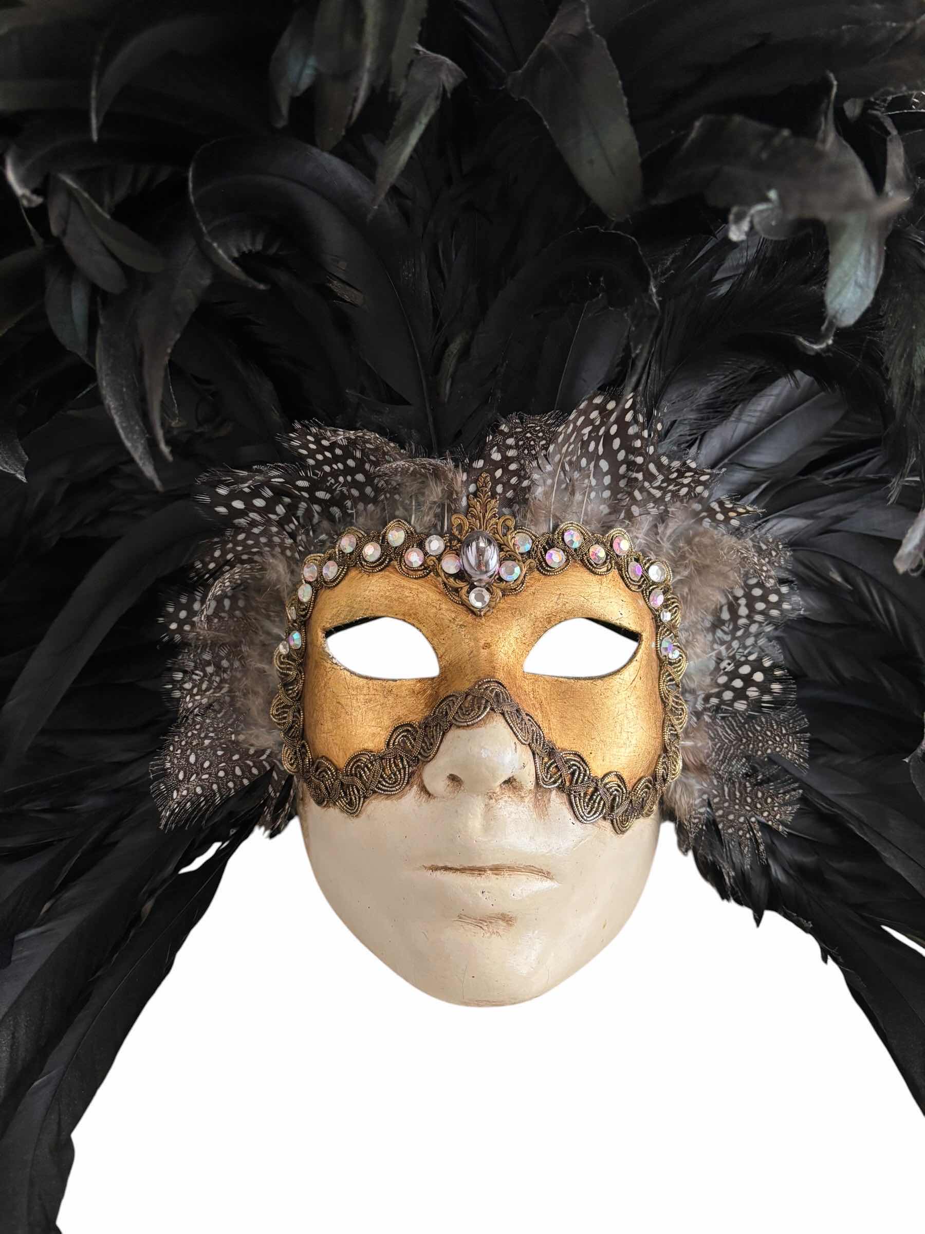 Photo 1 of MARDI GRAS INSPIRED WALL MASK DECOR H16”