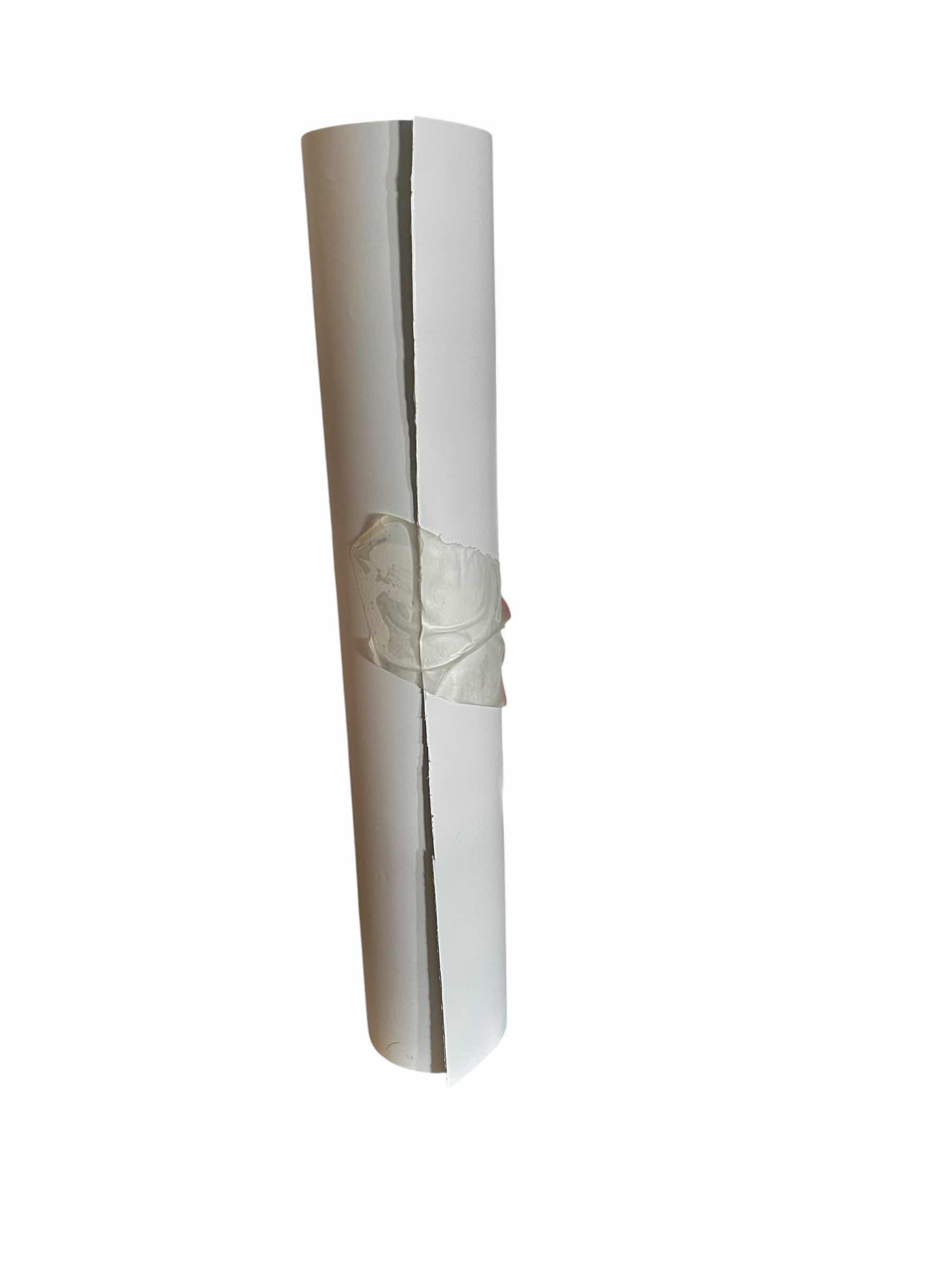 Photo 1 of ROLL OF MATTE WHITE HEAT TRANSFER VINYL H 2'
