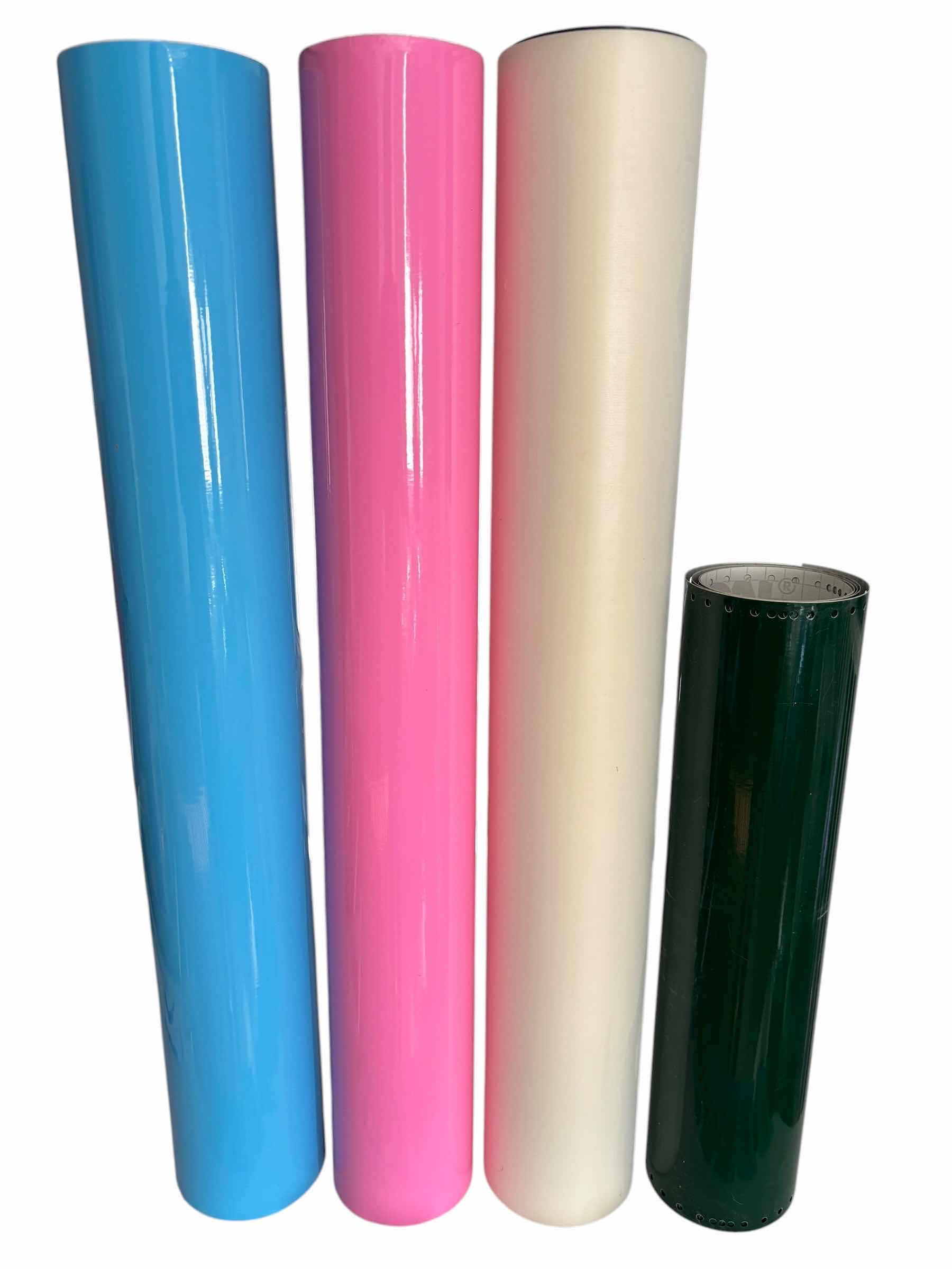 Photo 1 of ROLLS OF VINYL FOR CRAFTS (7) (TALLEST H24”)