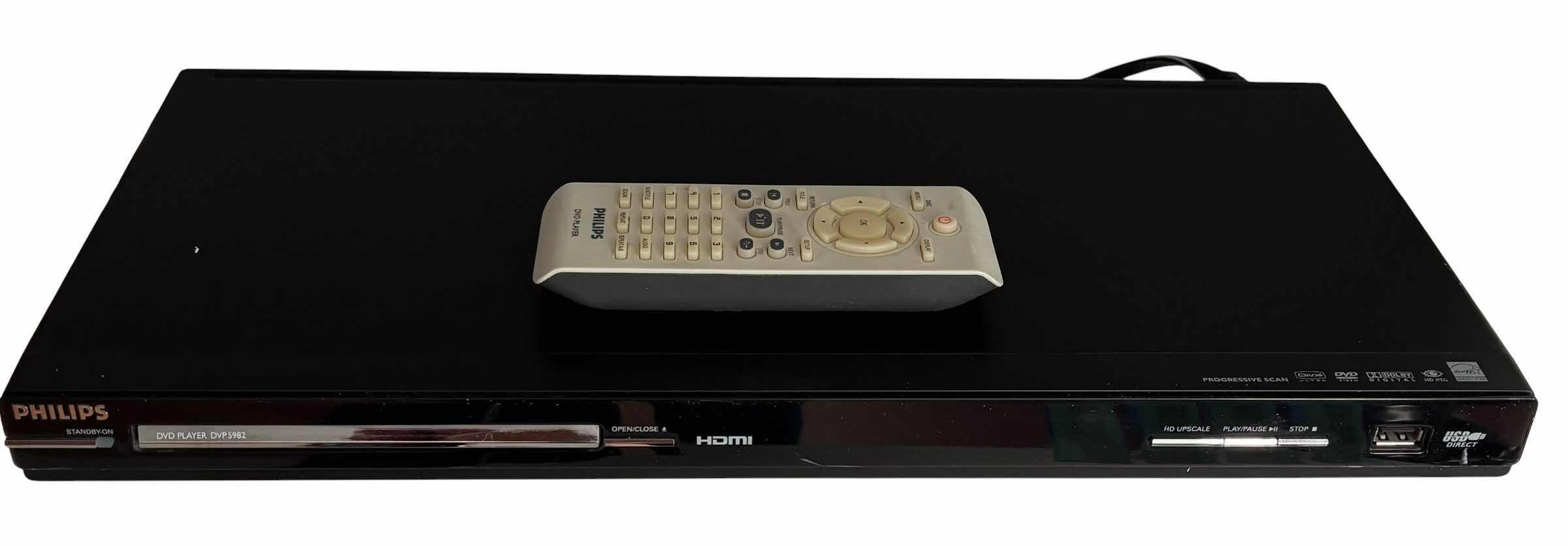 Photo 1 of PHILIPS DVD PLAYER WITH REMOTE