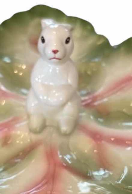 Photo 1 of VINTAGE APPLAUSE EASTER DEVILED EGG PLATE D9”