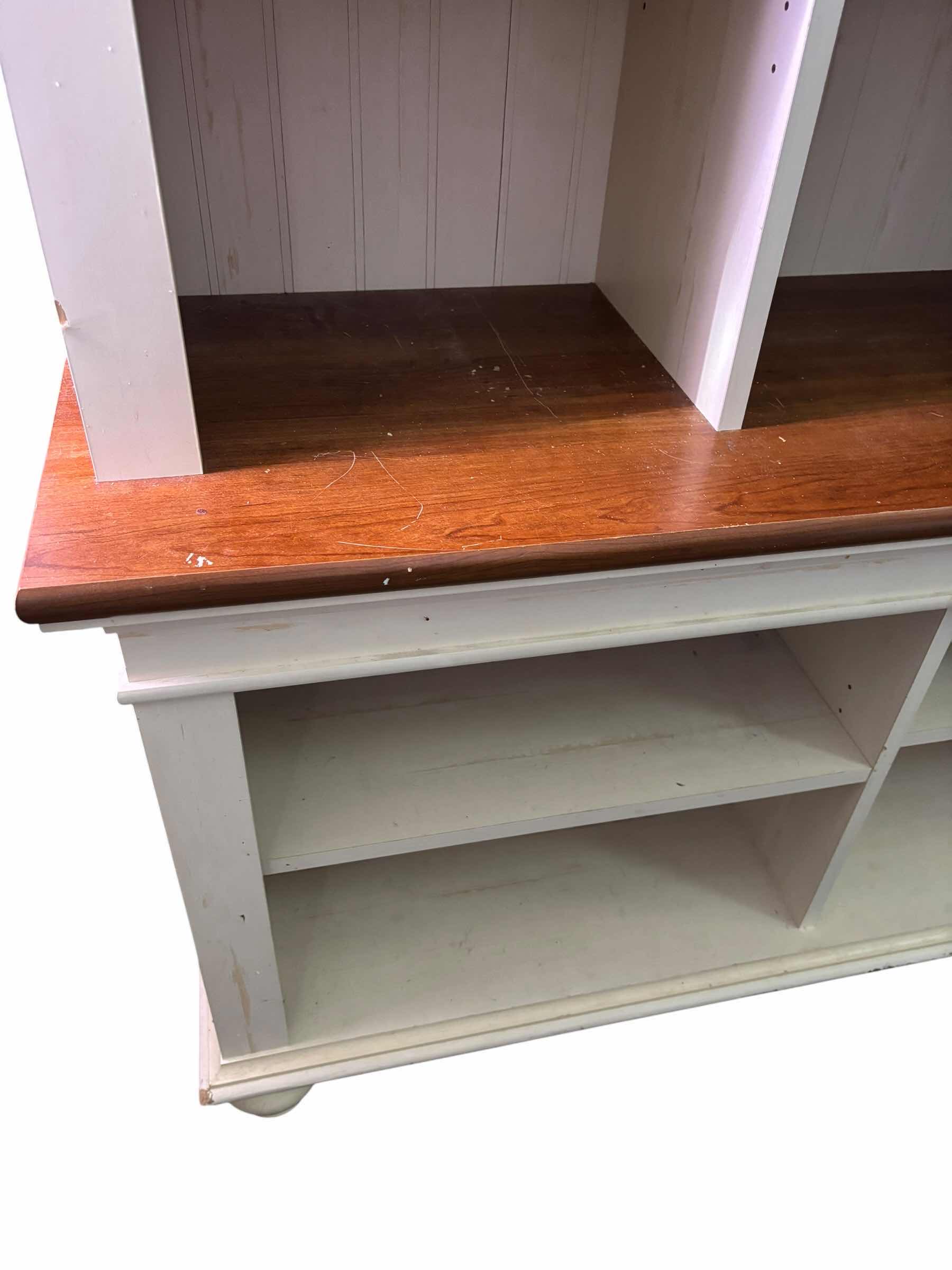Photo 1 of CHRISTOPHER LOWELL SHORE HUTCH BOOKCASE 54” X 72”H