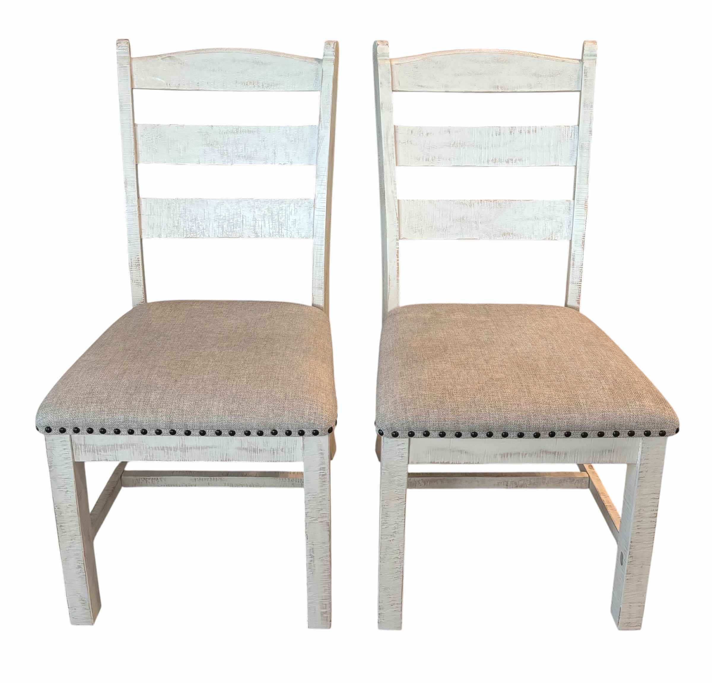 Photo 1 of CHAIRS (2) 18” TO SEAT, 39” TO TOP OF BACK
