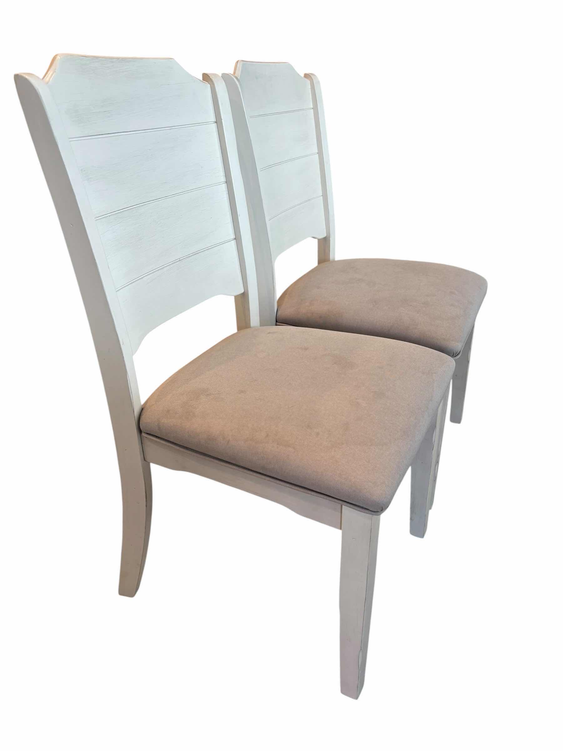 Photo 1 of CHAIRS (2) 19” TO SEAT, 37” TO TOP OF BACK