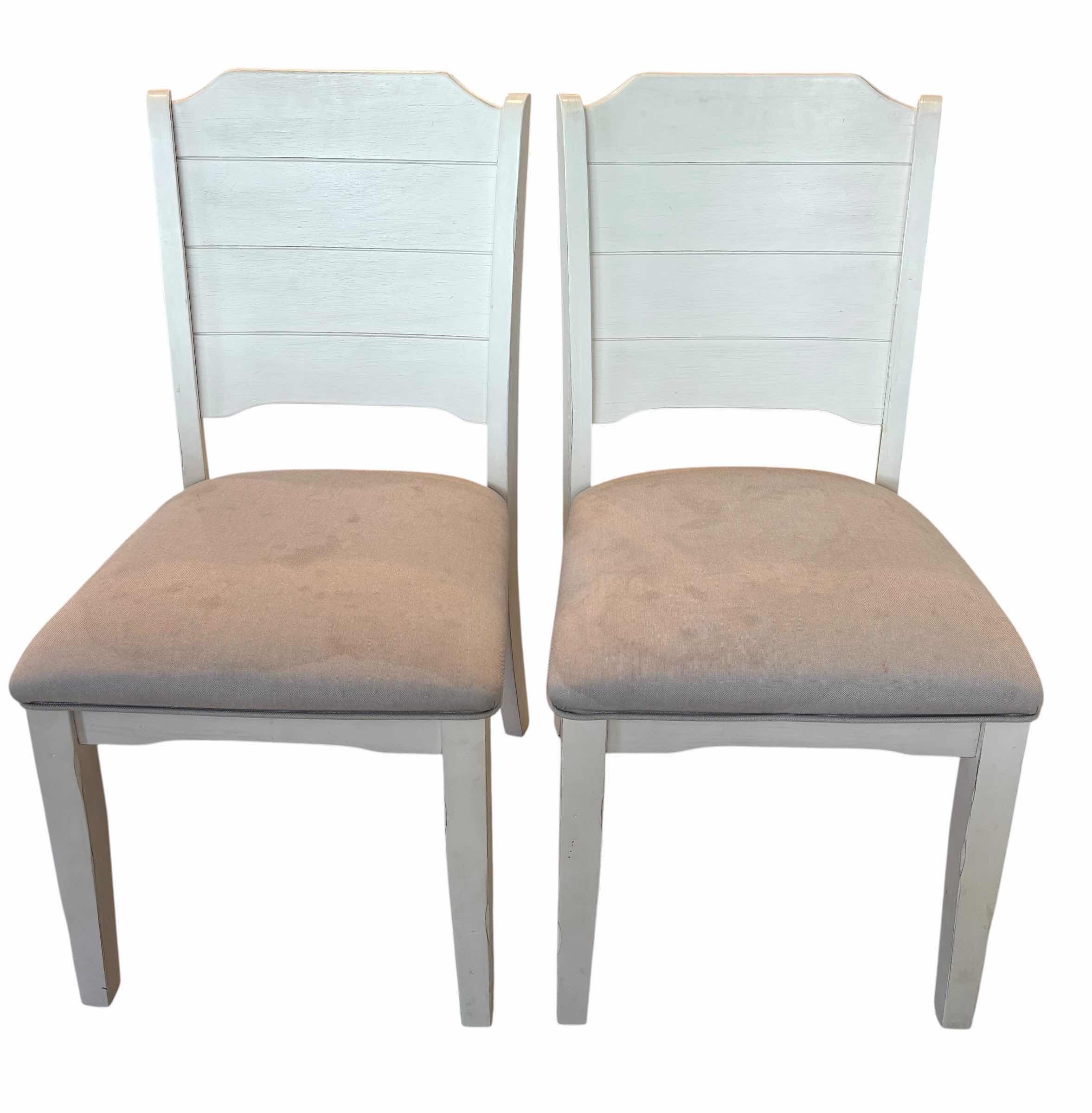 Photo 1 of CHAIRS (2) 19” TO SEAT, 37” TO TOP OF BACK