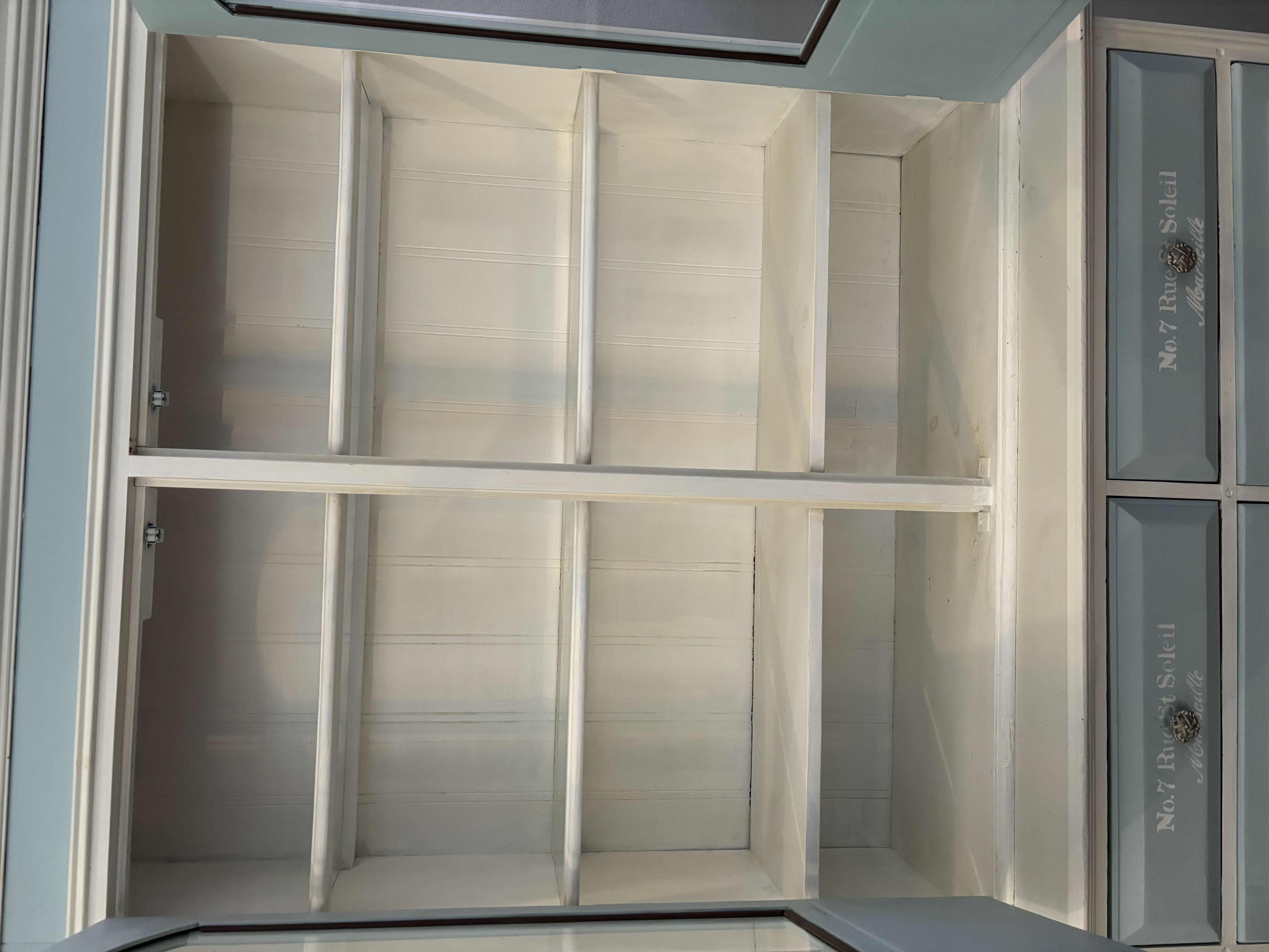 Photo 1 of 2-PIECE HUTCH 18” X 48” X 80”H
