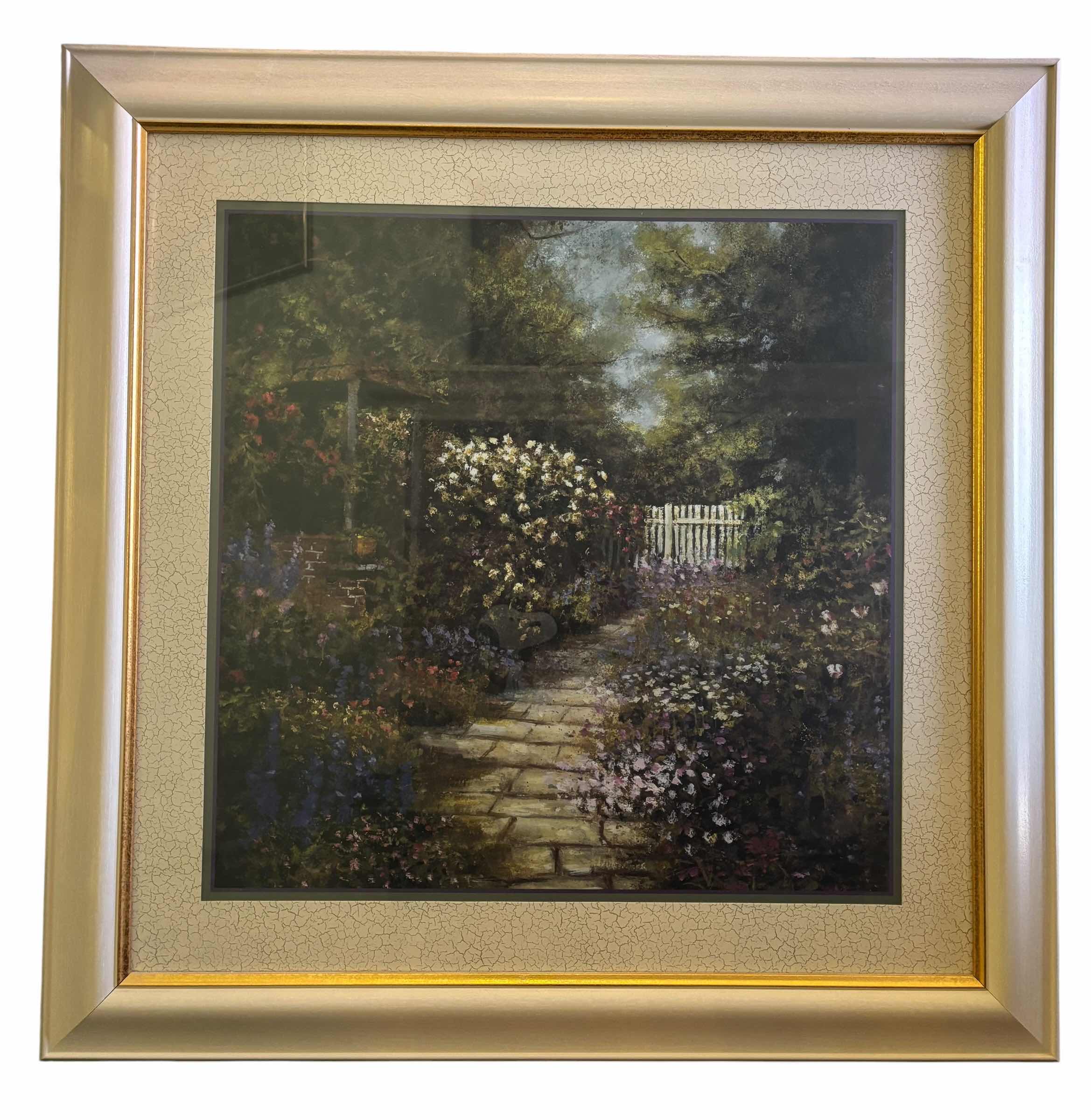 Photo 1 of GARDEN PRINT PICTURE 32” X 32”